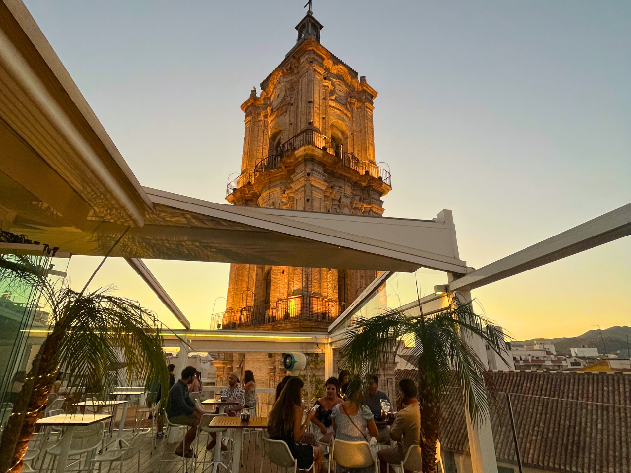 Sunset Rooftop Drinks & Hidden Málaga
