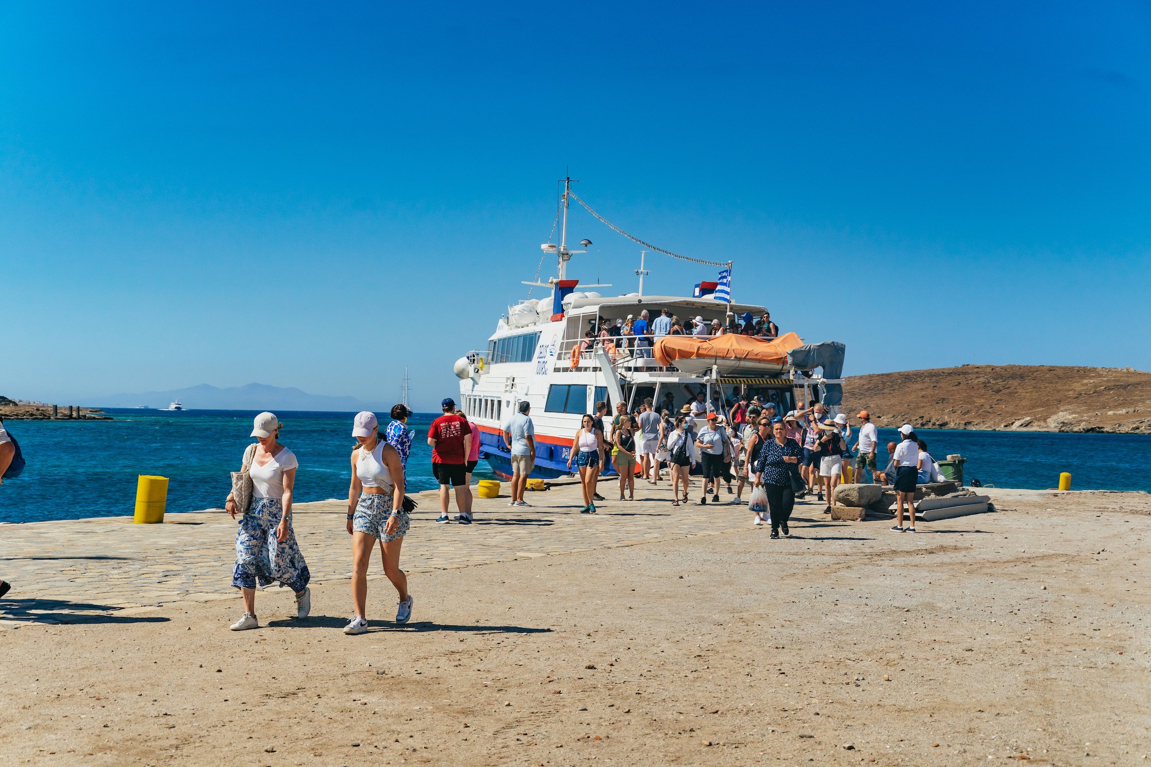 Delos Ancient Ruins Guided Day Trip from Mykonos