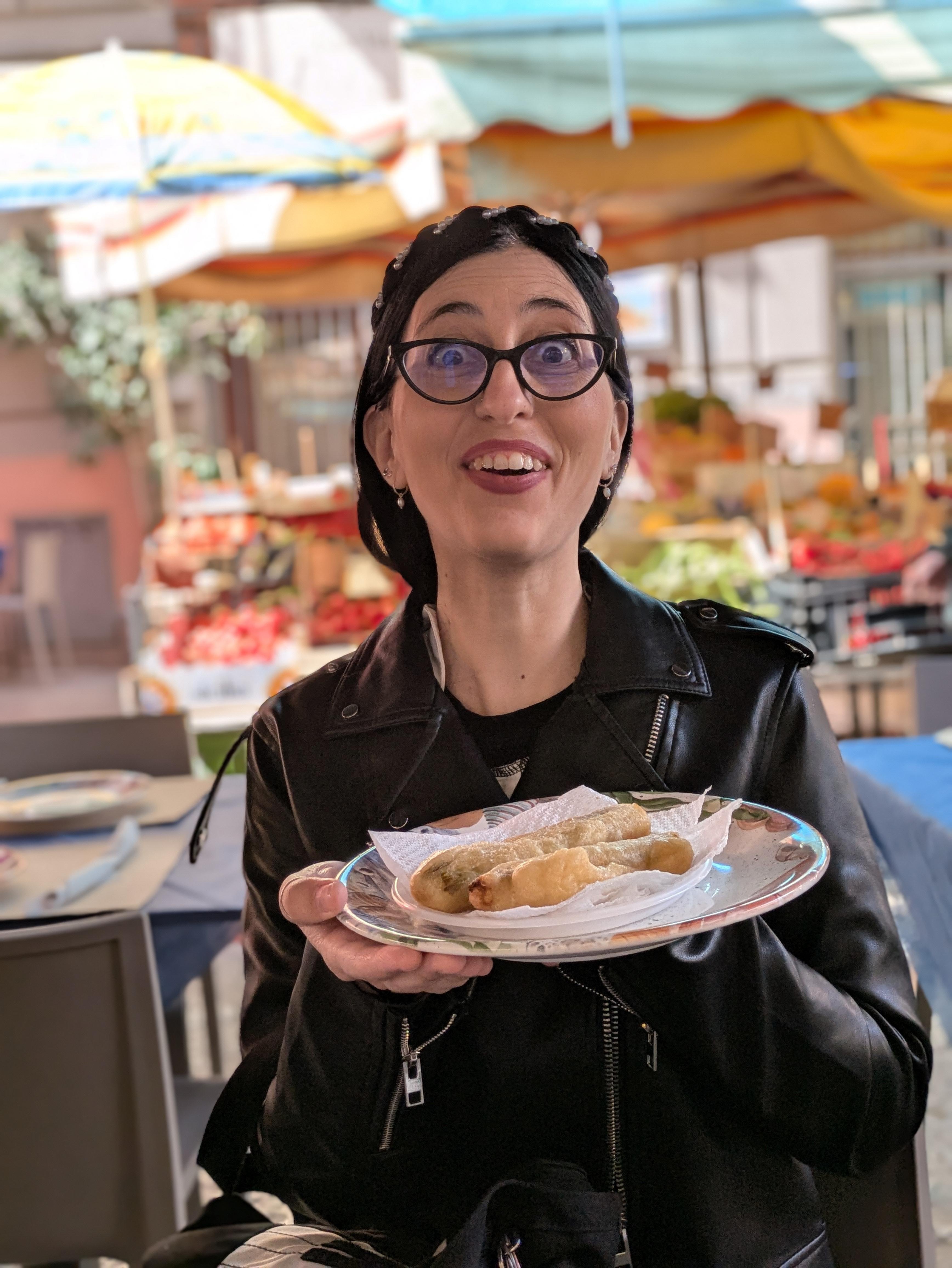 street food tour in Palermo — Palermo: Street Food Walking Tour with Local Guide & Tasting