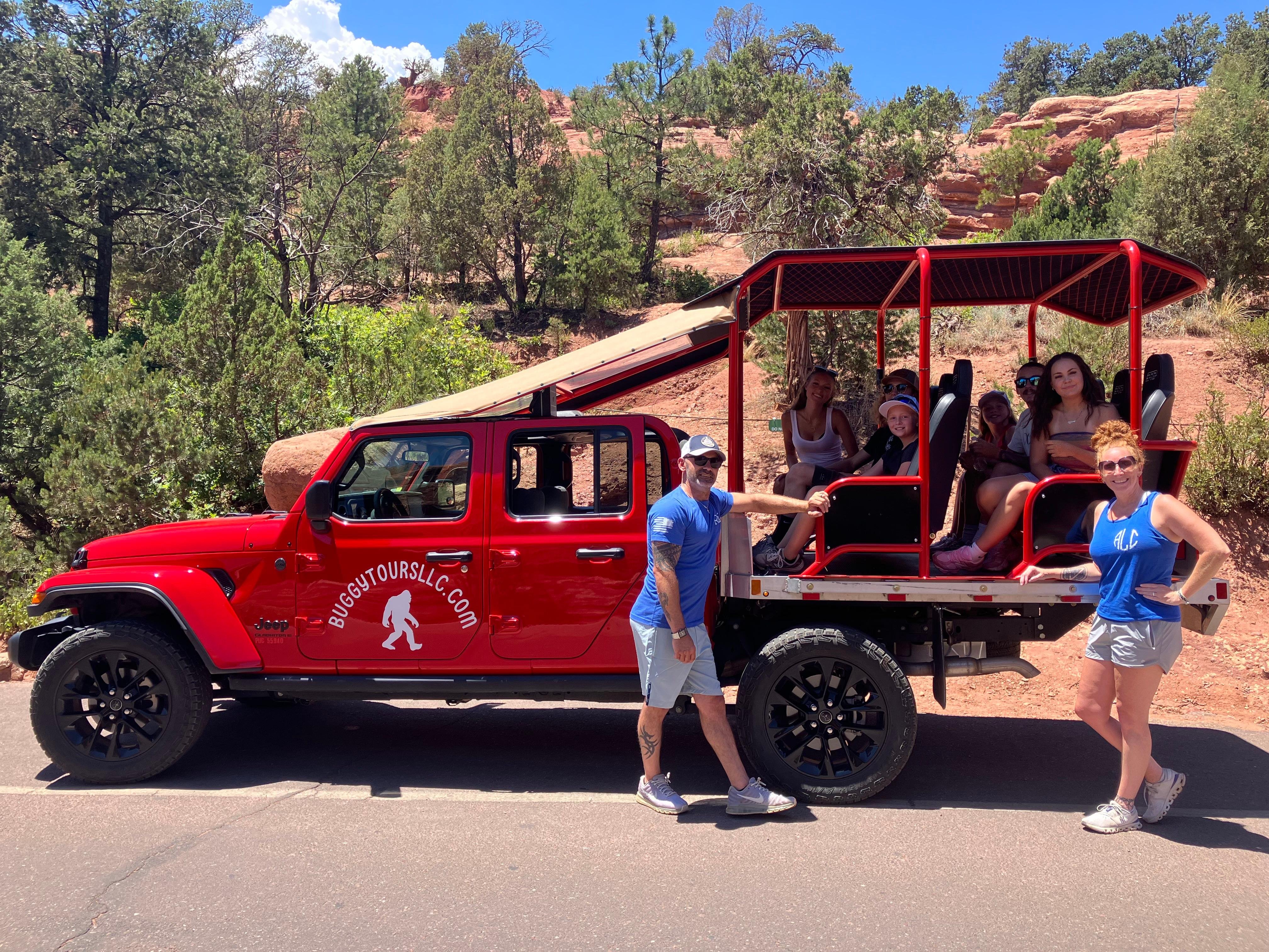 Garden of the Gods Jeep Adventure with Historic Towns