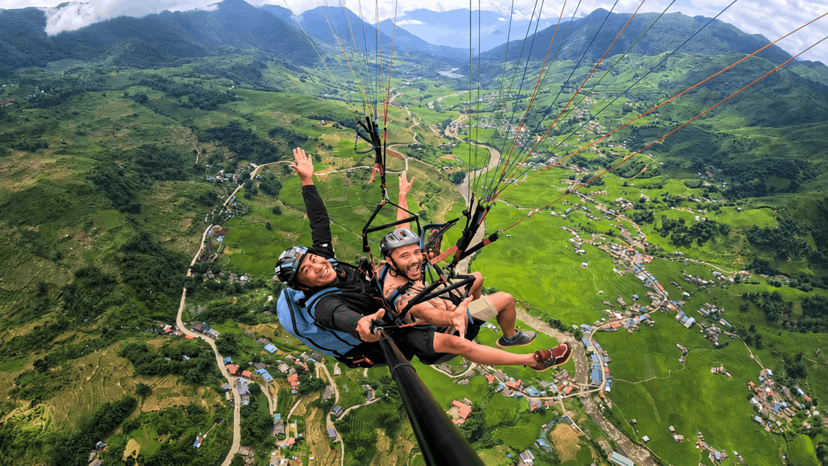 Sapa Mountain & Paragliding Adventure