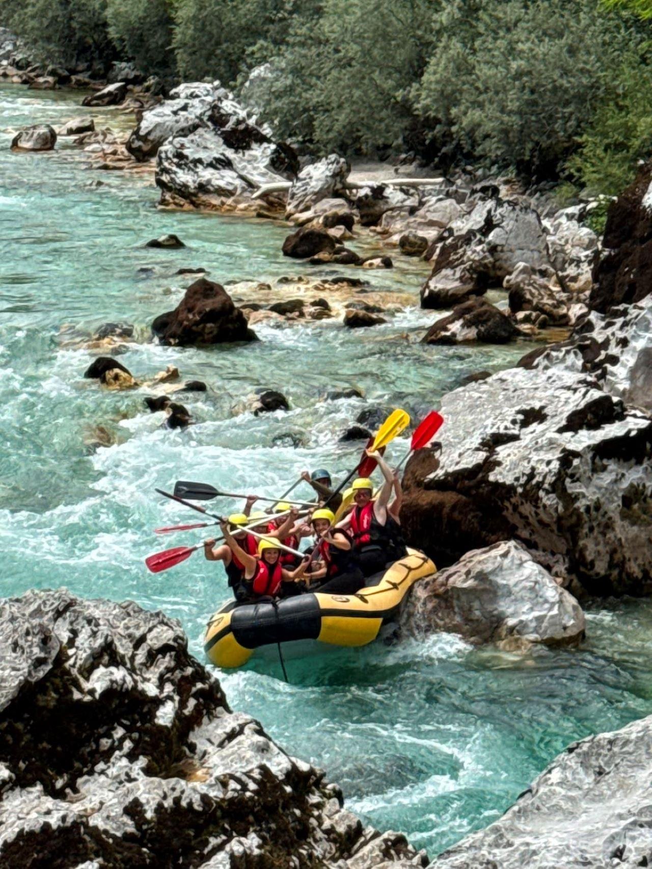 Soča River Rafting Tour with Guide and Photos — Soča River and Julian Alps scenery (1)