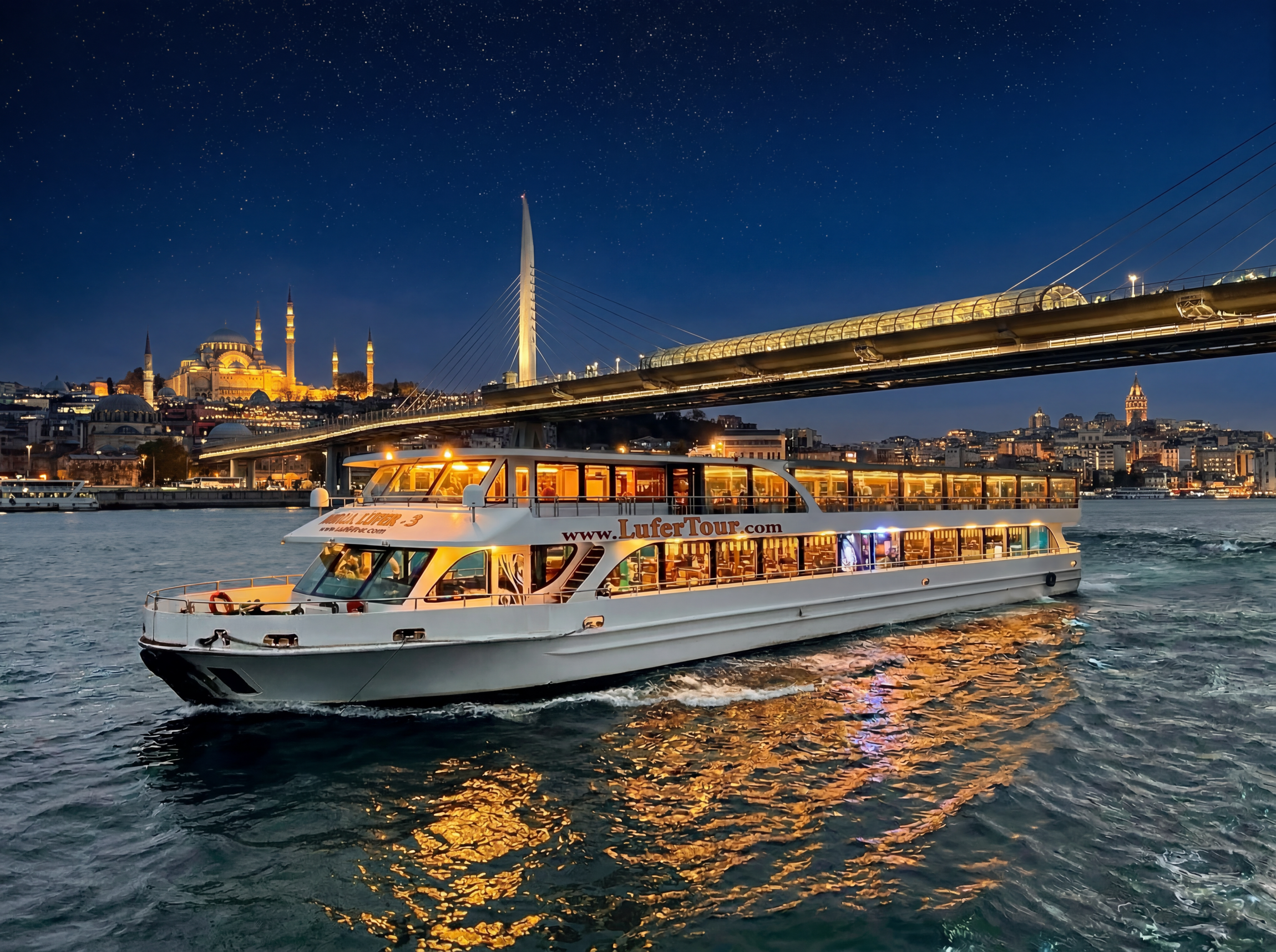 Istanbul Bosphorus Dinner Cruise with Live Cultural Show