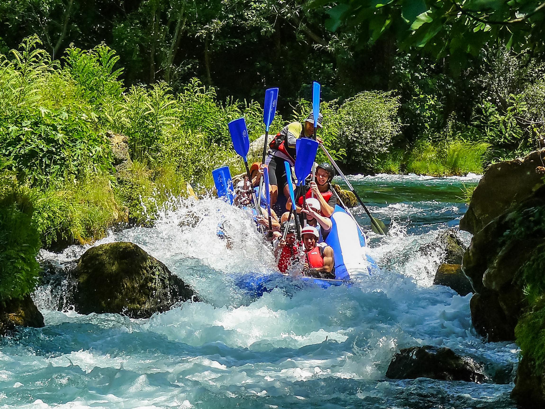 Cetina River Rafting & Cliff Jumping Adventure from Omiš
