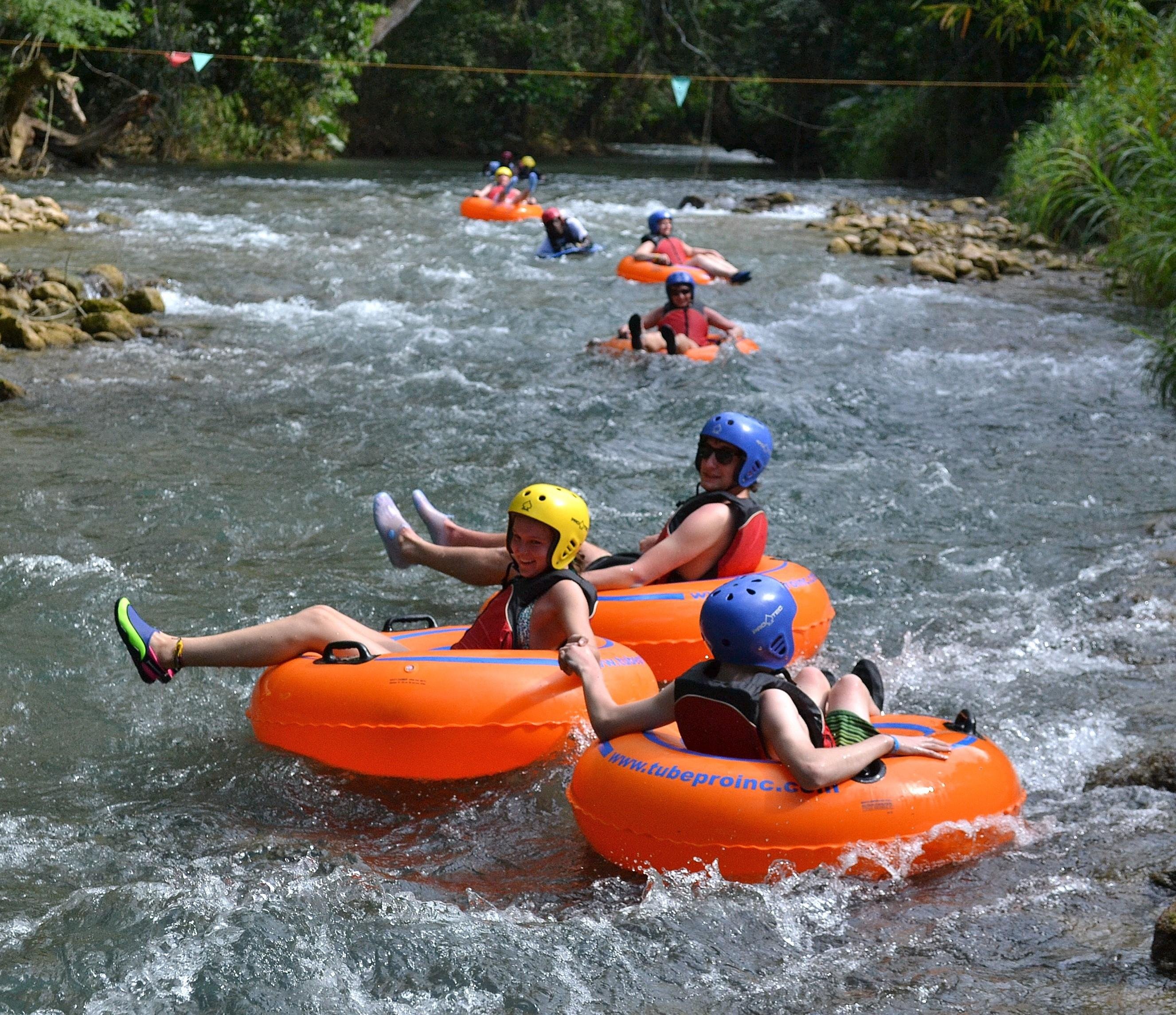 Ocho Rios River Tubing & Bamboo Beach Club VIP Day