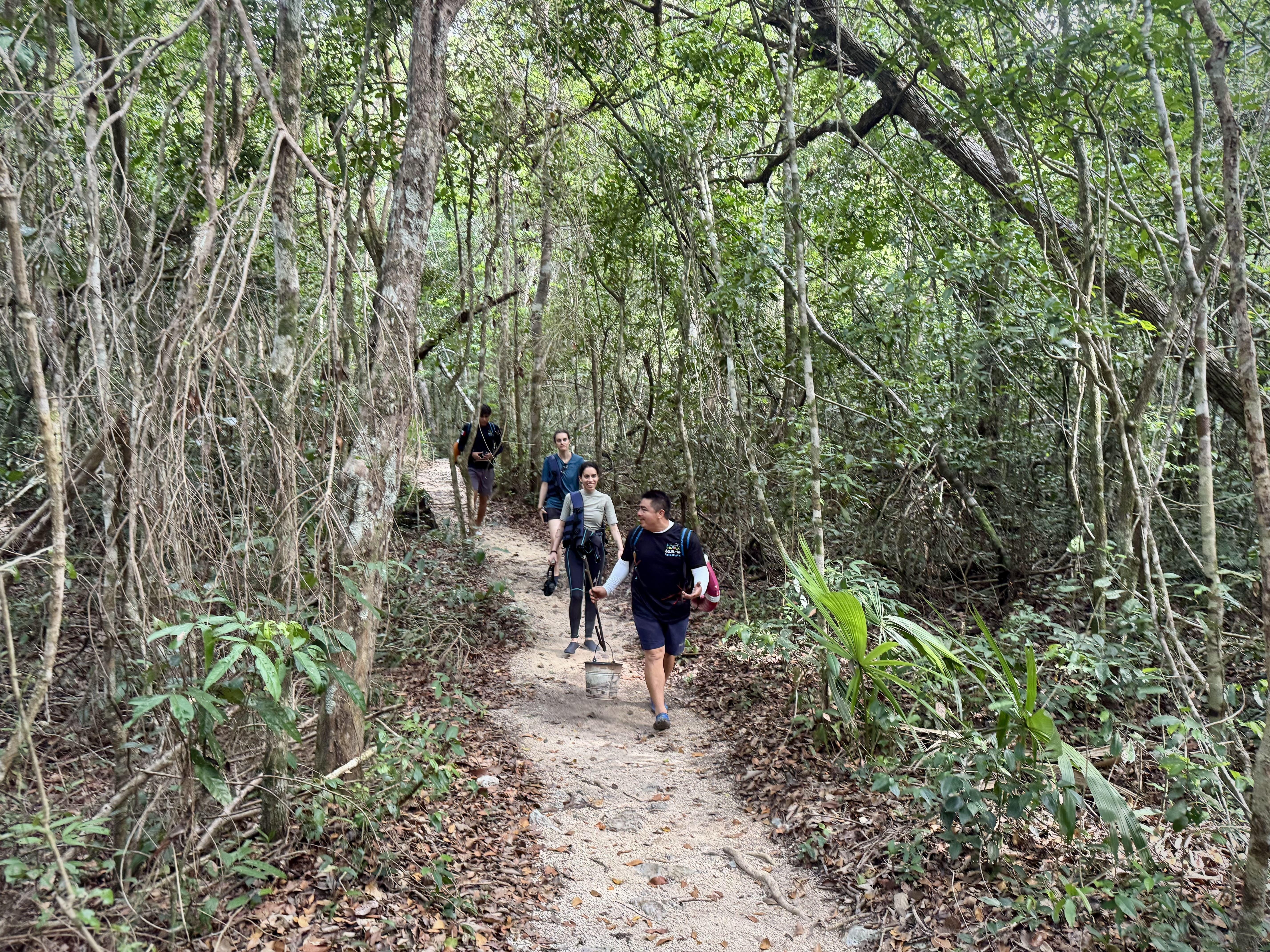 Tulum Cave Cenotes Jungle Walk & Community Meal