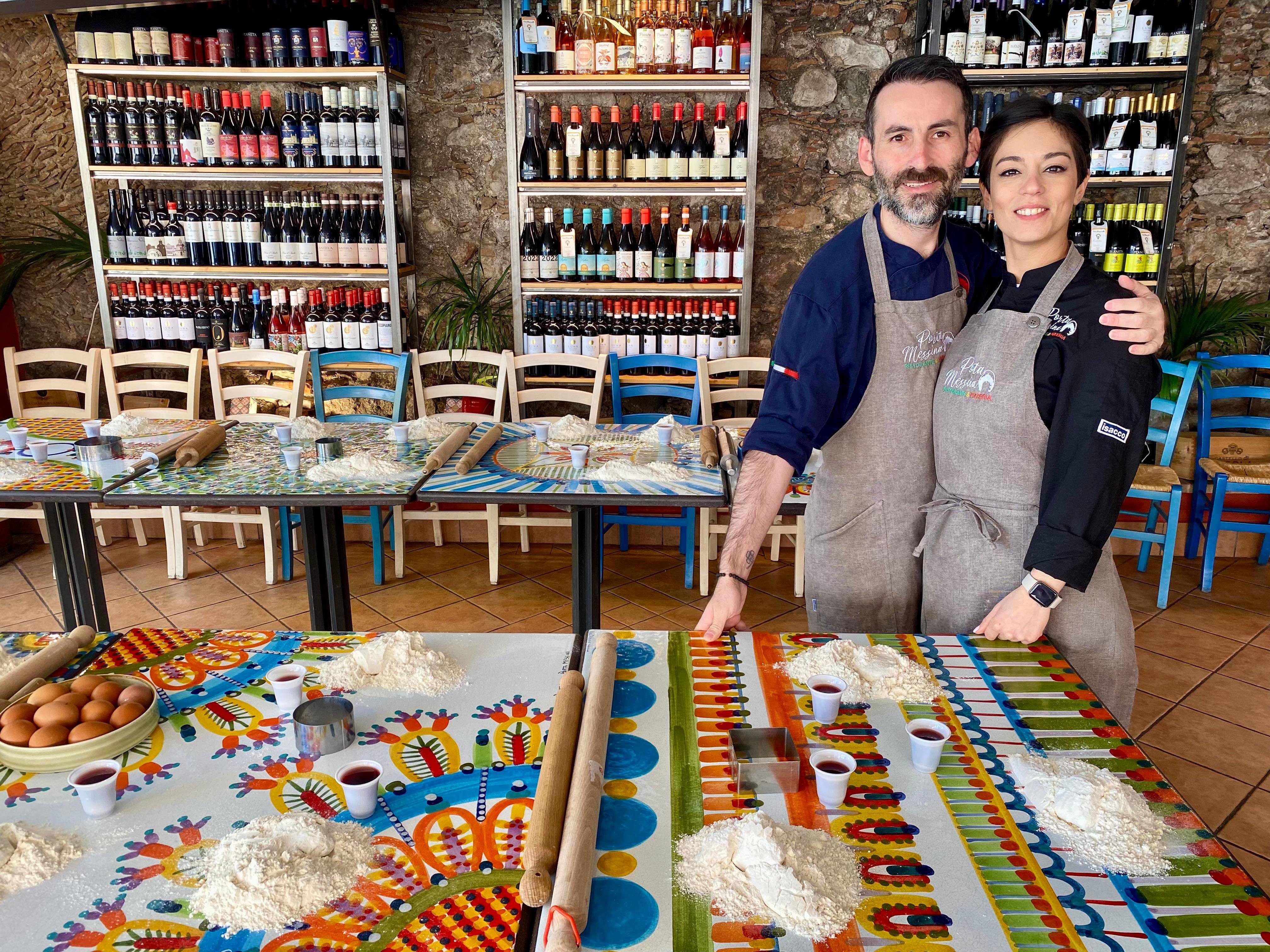 Hands-On Sicilian Cannoli Masterclass in Taormina