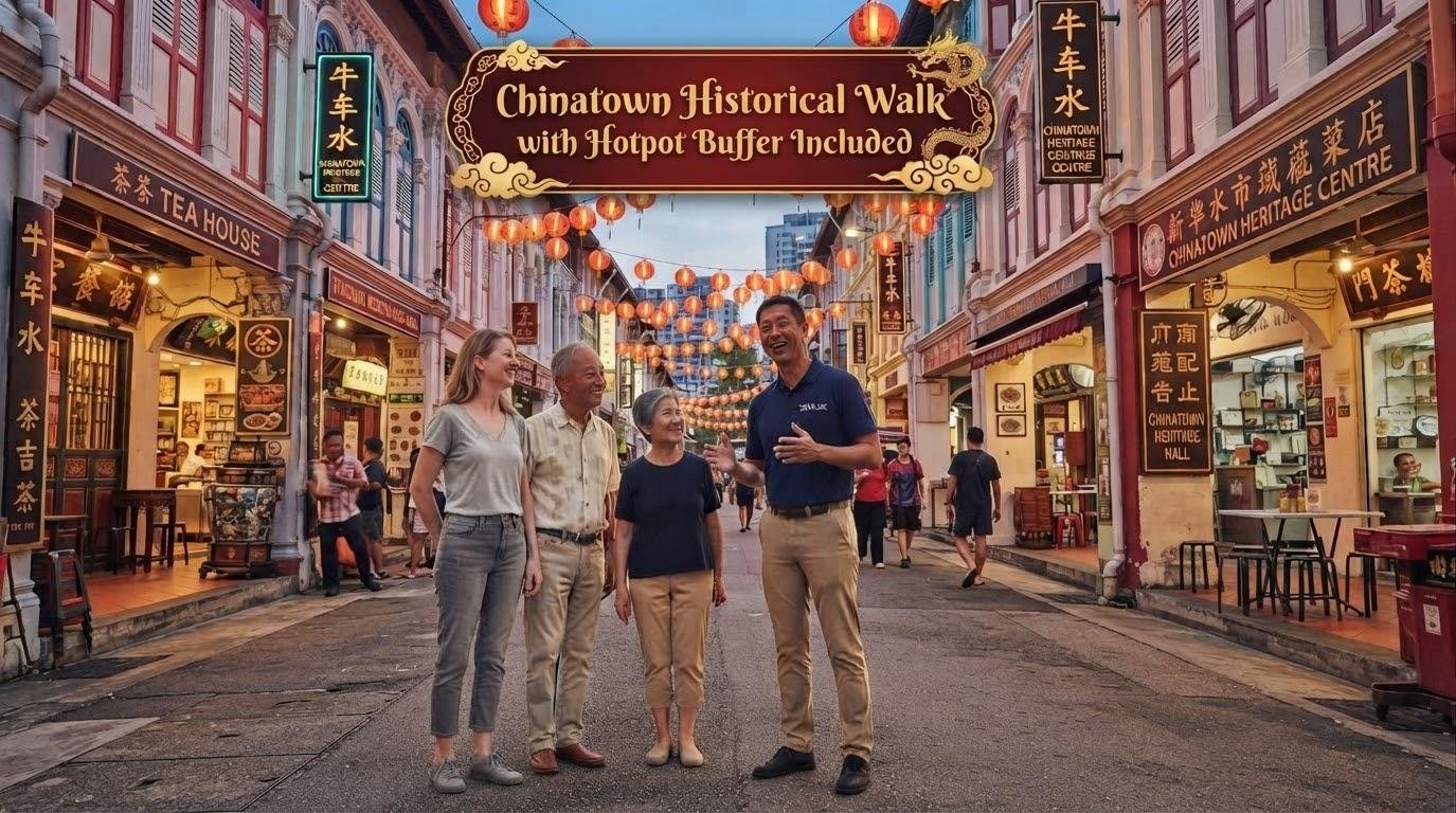 Chinatown Heritage Walk & Hotpot Buffet
