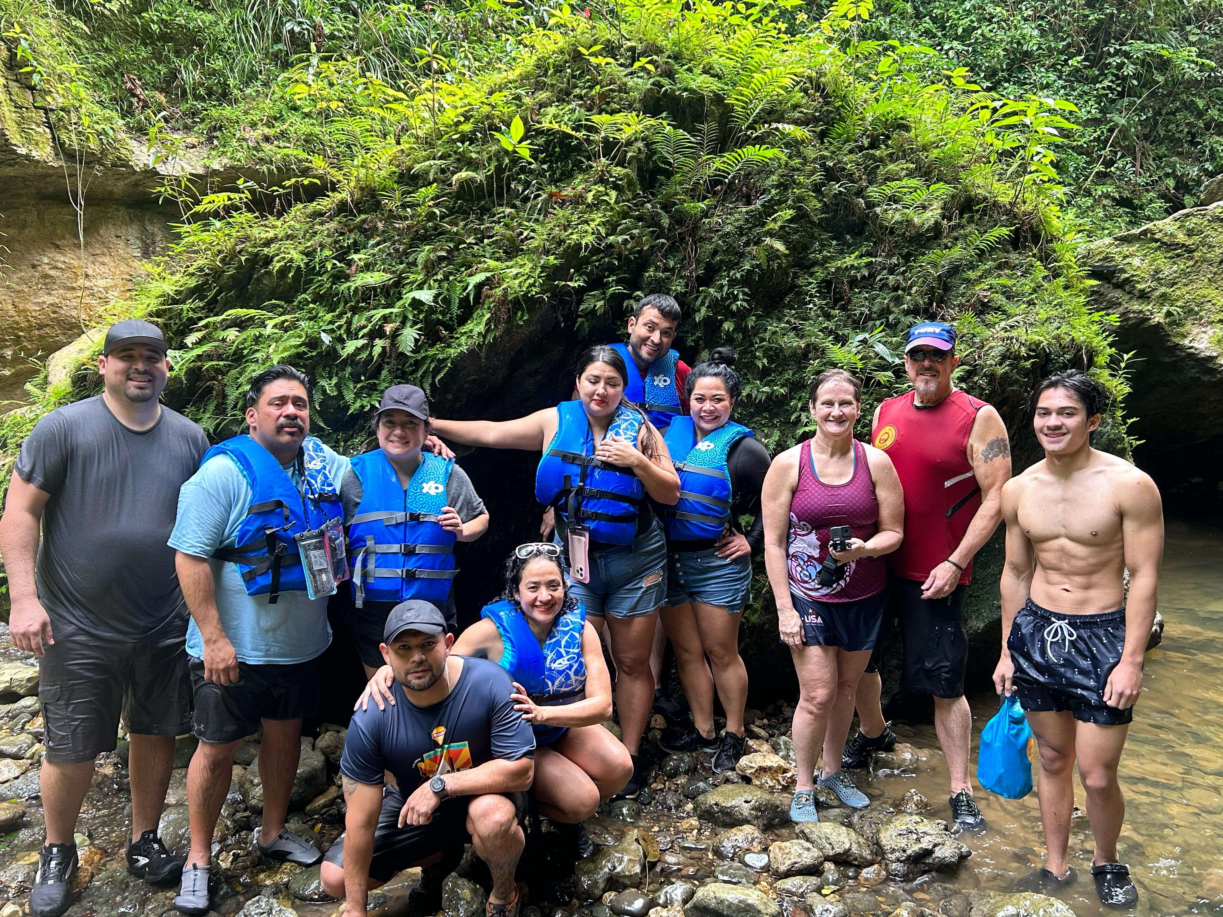 Charco Azul Canyon, Caves, and Mar Chiquita Beach Adventure