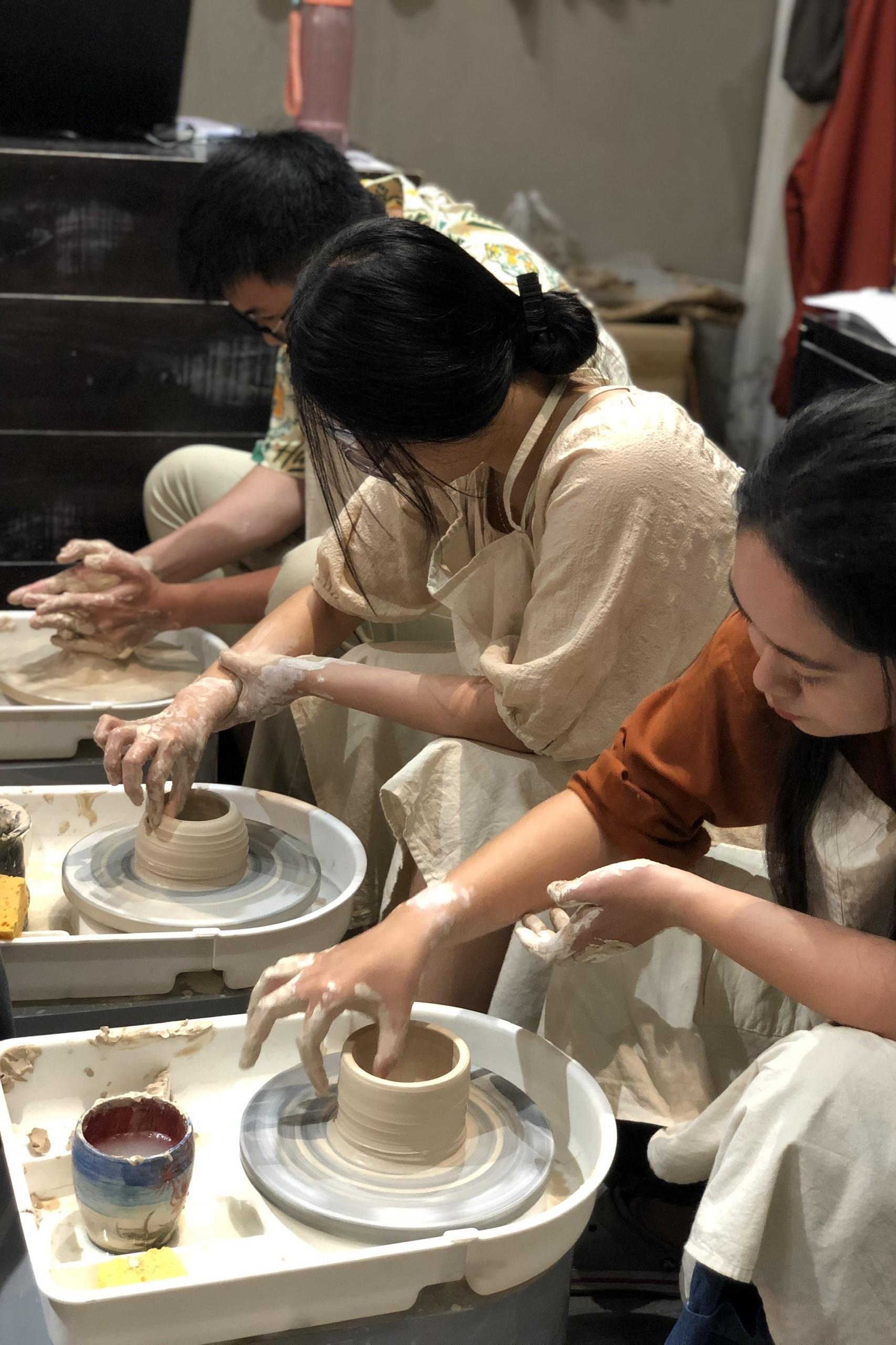 Beginner's Pottery Workshop in Central Hanoi
