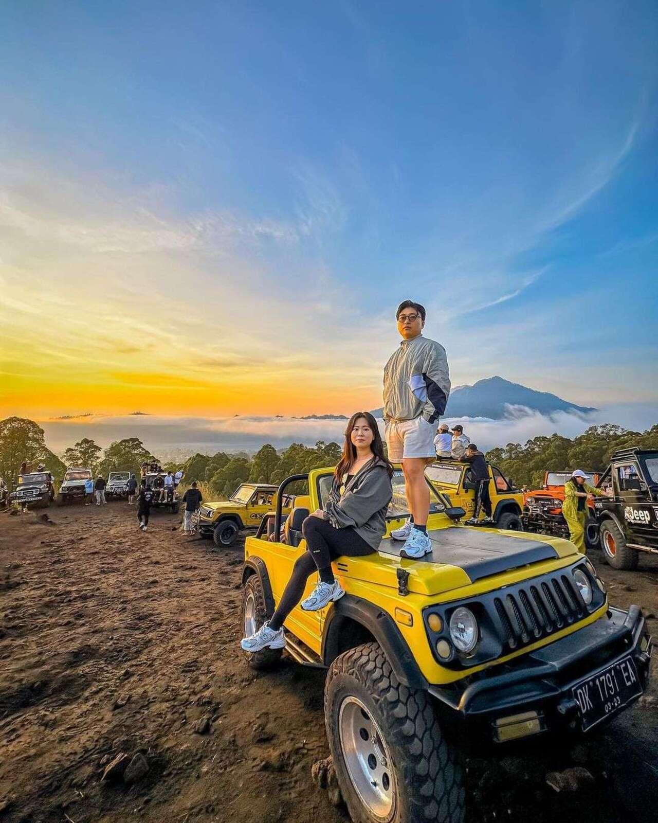 Bali Private Mt. Batur Sunrise Jeep & Ubud Full-Day Combo