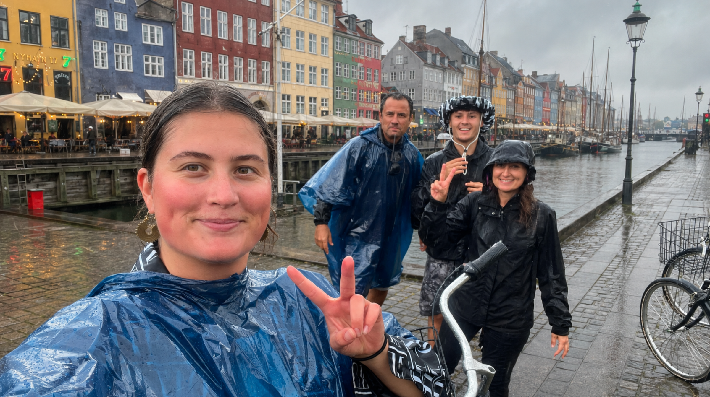 Small-Group Bike Tour with Christiania & Royal Palaces