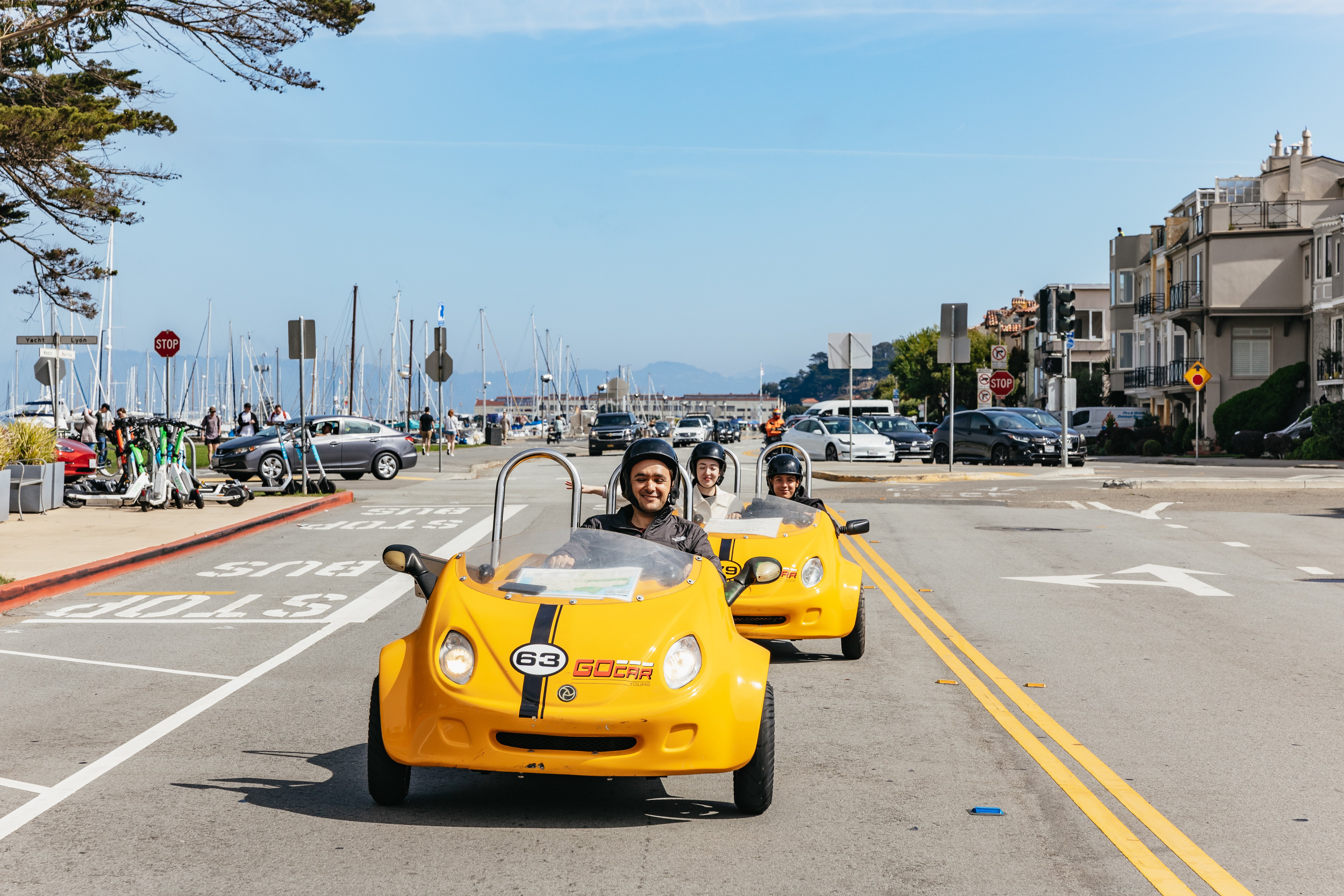 Aventure en GoCar : Golden Gate et Lombard Street à San Francisco