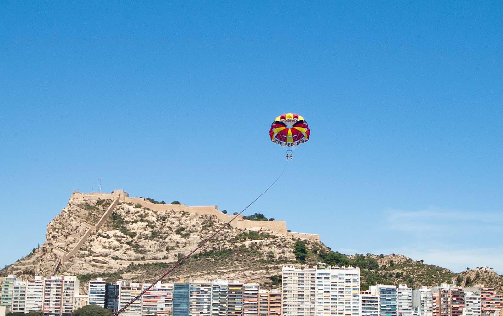 Alicante Parasailing Adventure with Coastal Cruise
