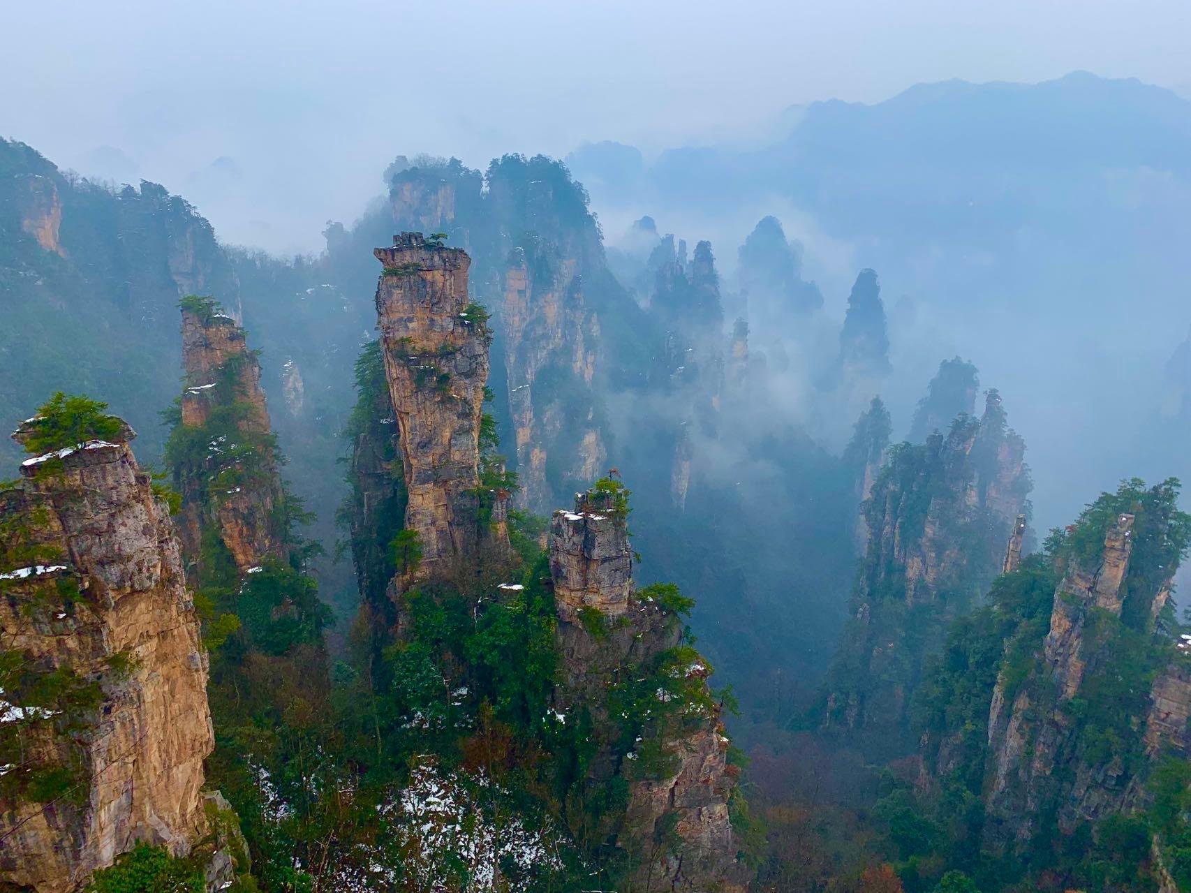 Zhangjiajie National Forest Park: Private Full-Day Tour with Transport