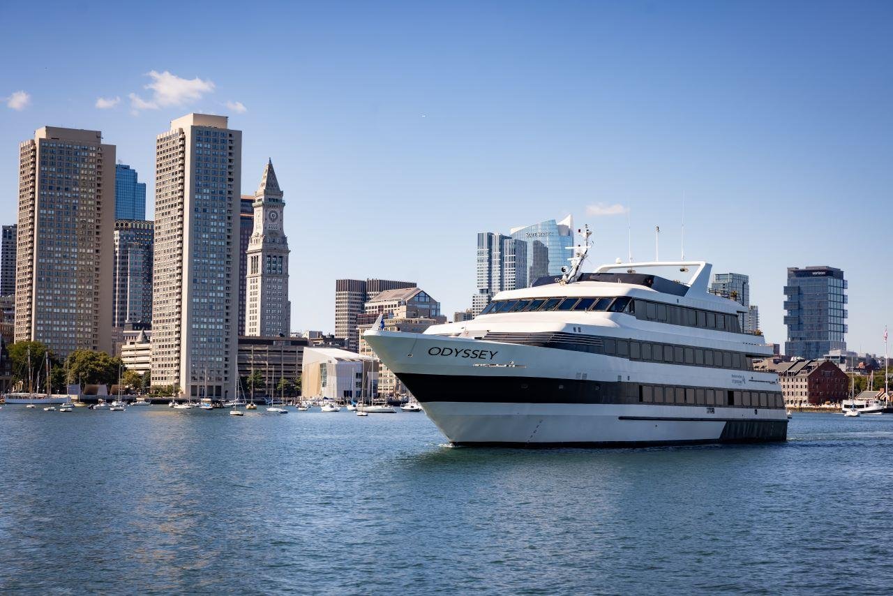 Boston Harbor Brunch or Dinner Cruise Aboard the Odyssey