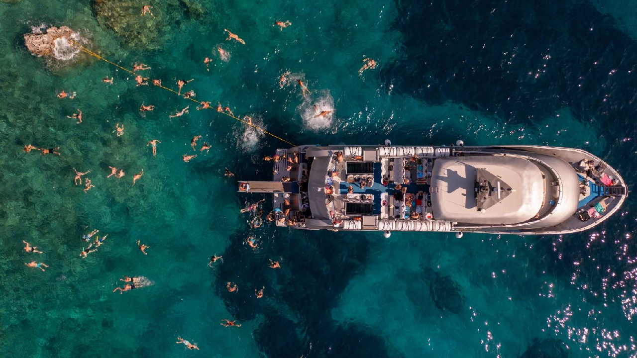 Symi Island Day Cruise with Swimming Stop