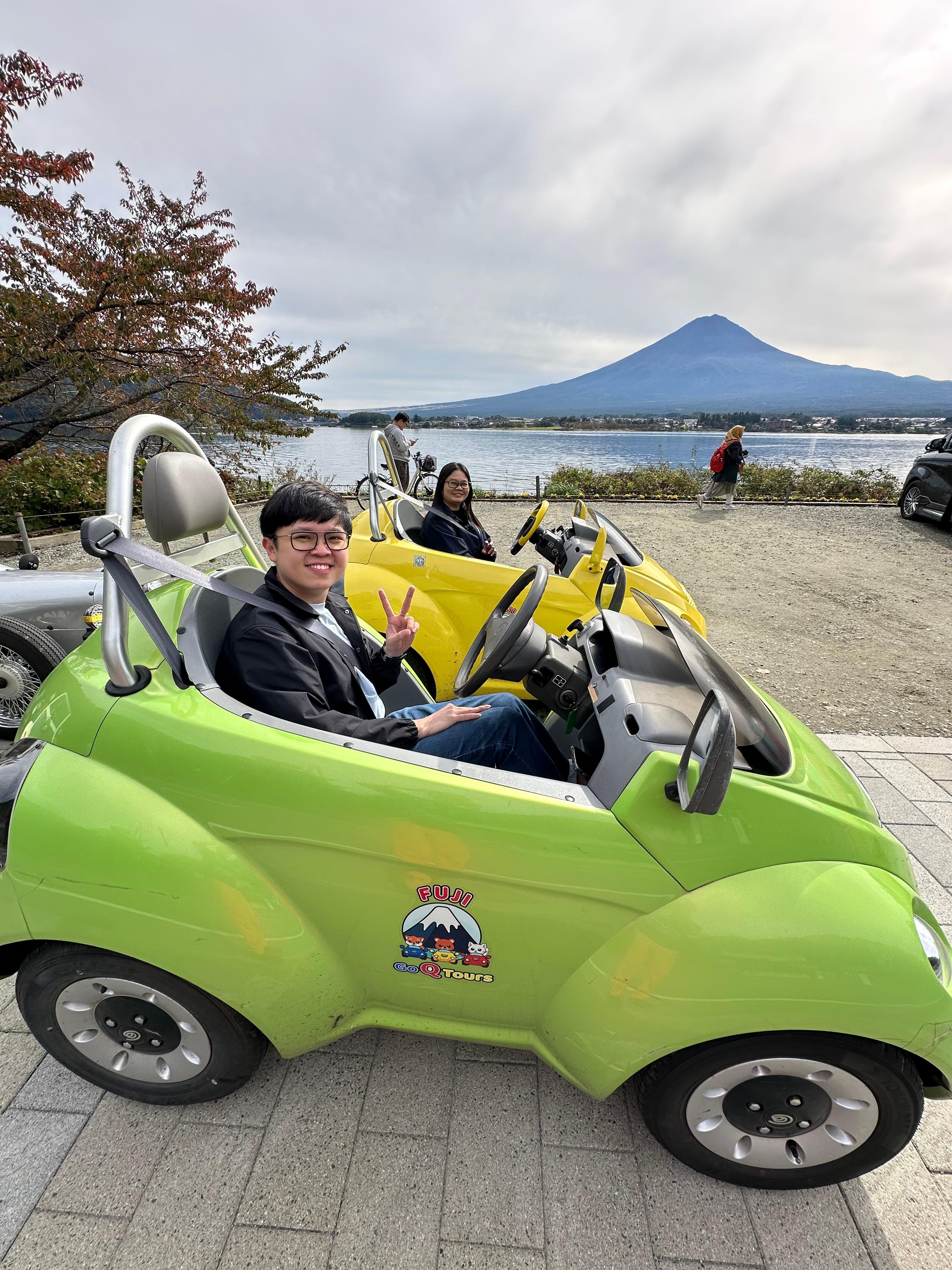 Lake Kawaguchiko Electric Mini Car Guided Tour