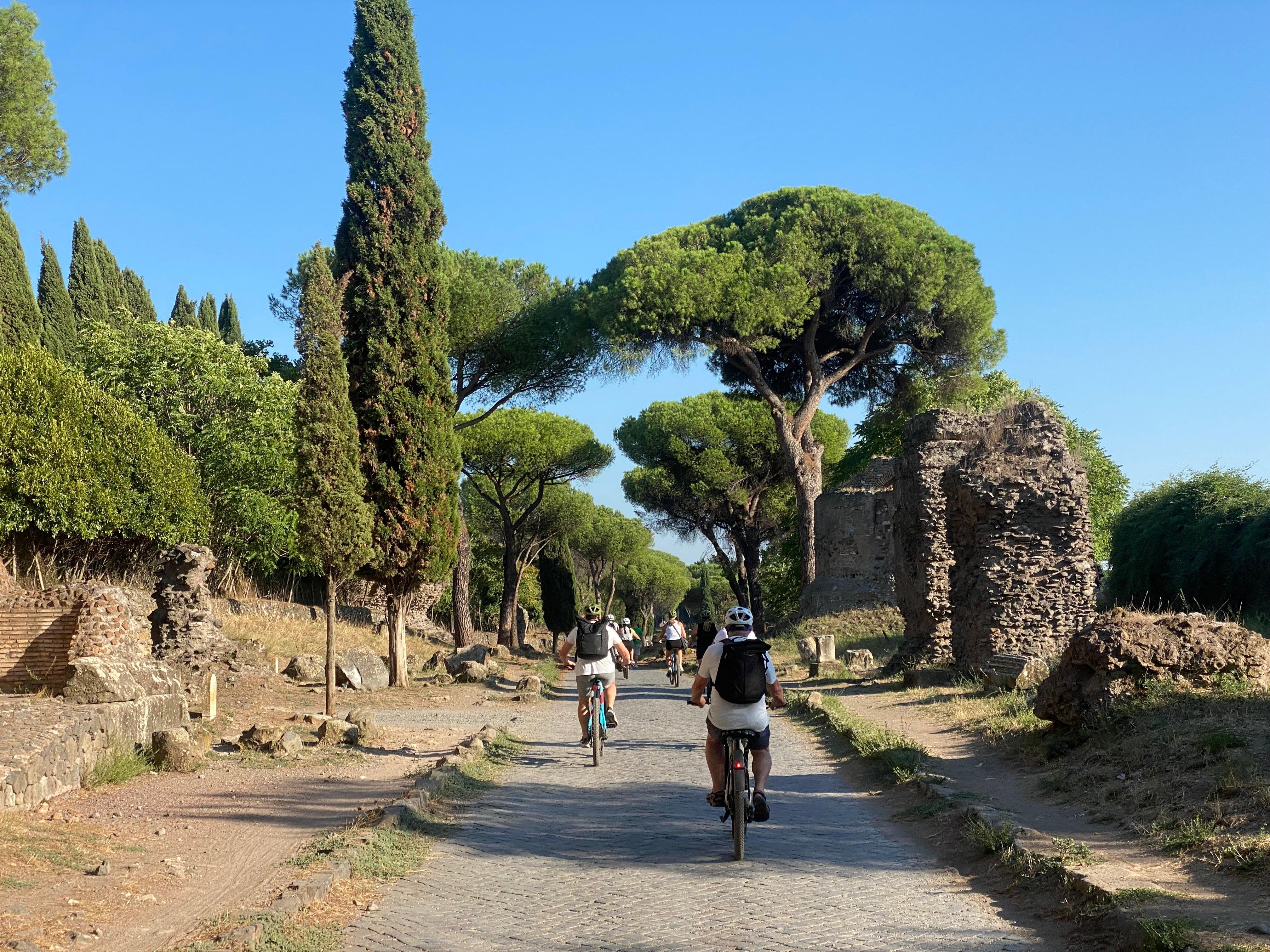Appian Way Aqueducts Extended E-Bike & Food Adventure -45kms - 2026 (Verified Reviews)