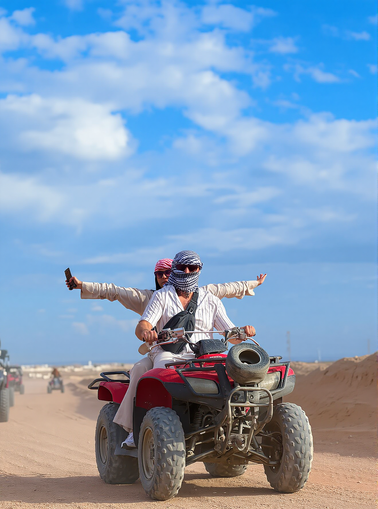 Sharm El Sheikh Desert Safari: Quad Bikes, Camel Ride, Dinner & Stargazing