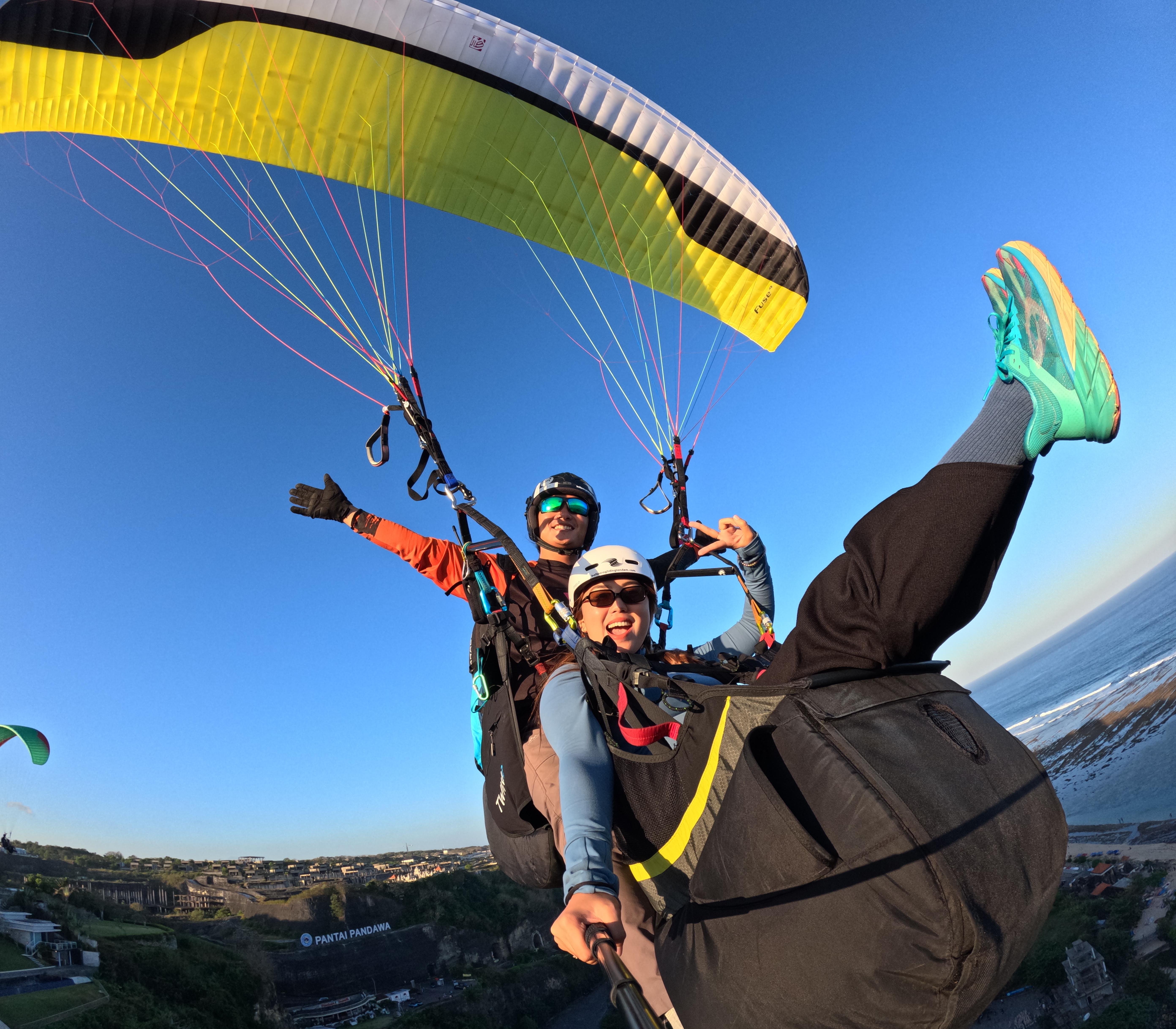 Pandawa Beach Tandem Paragliding Experience