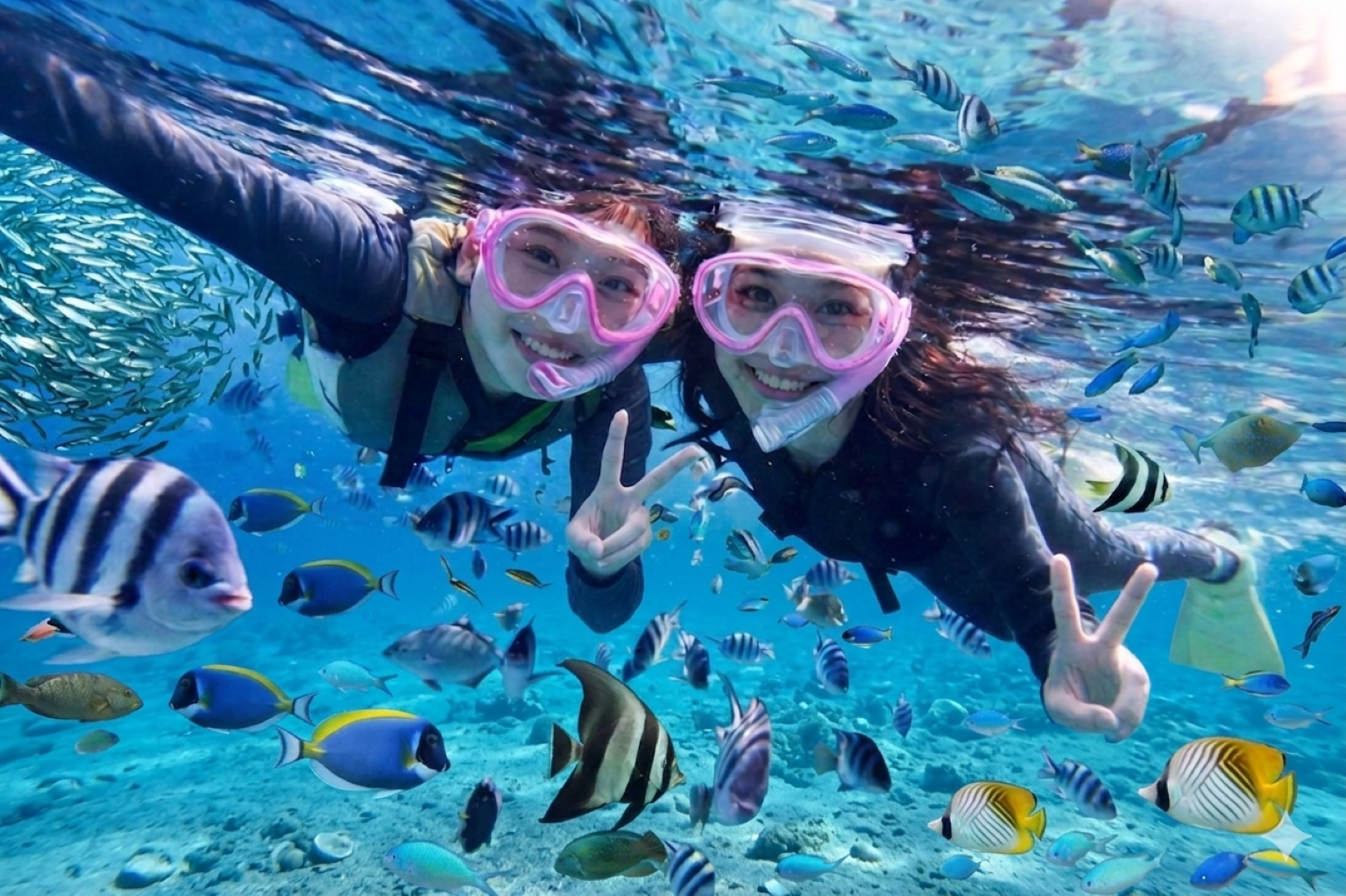 【Okinawa】Blue Cave Snorkeling Tour with Free Benefits
