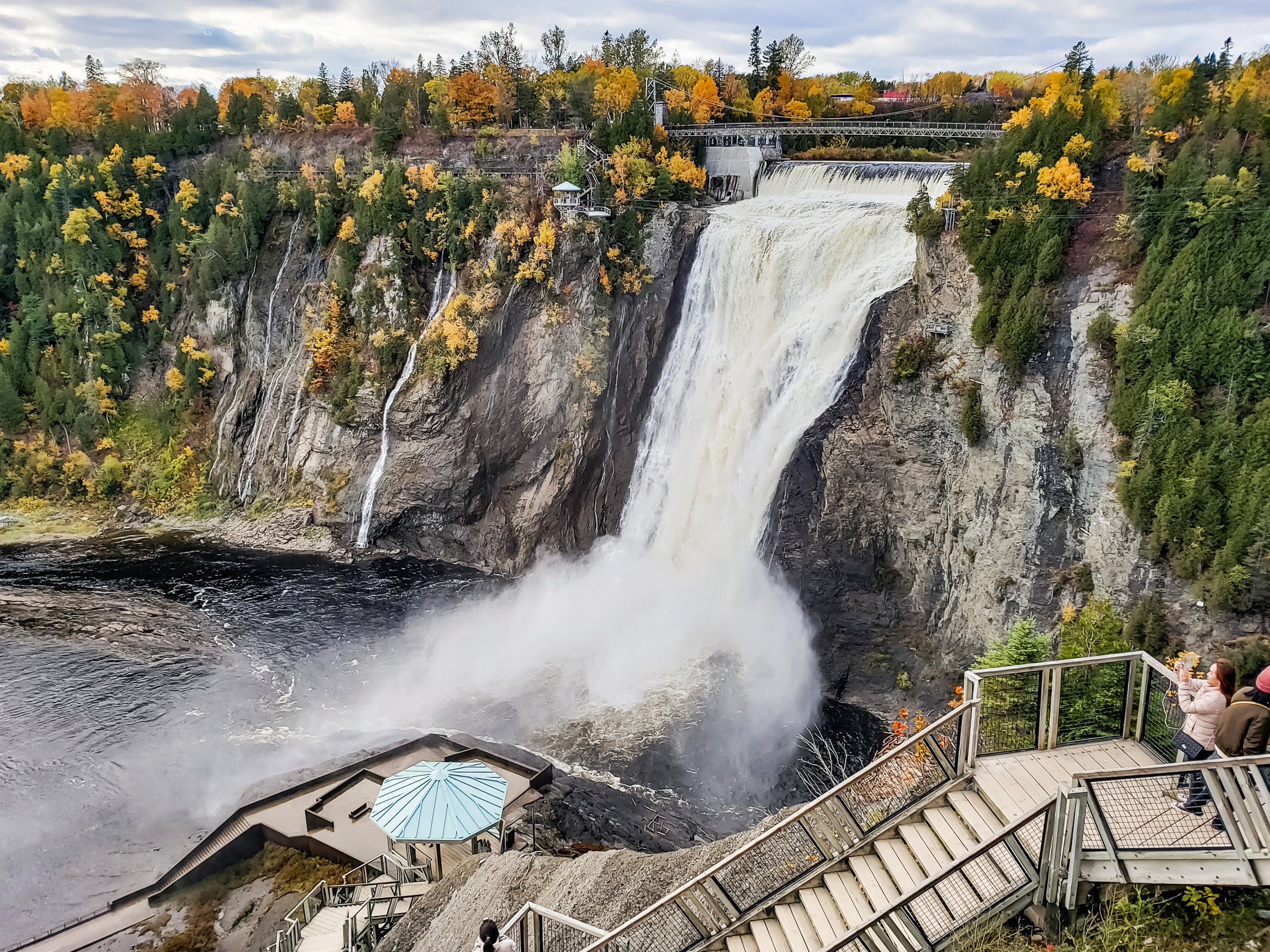 Montmorency Falls Admission & Cable Car Experience