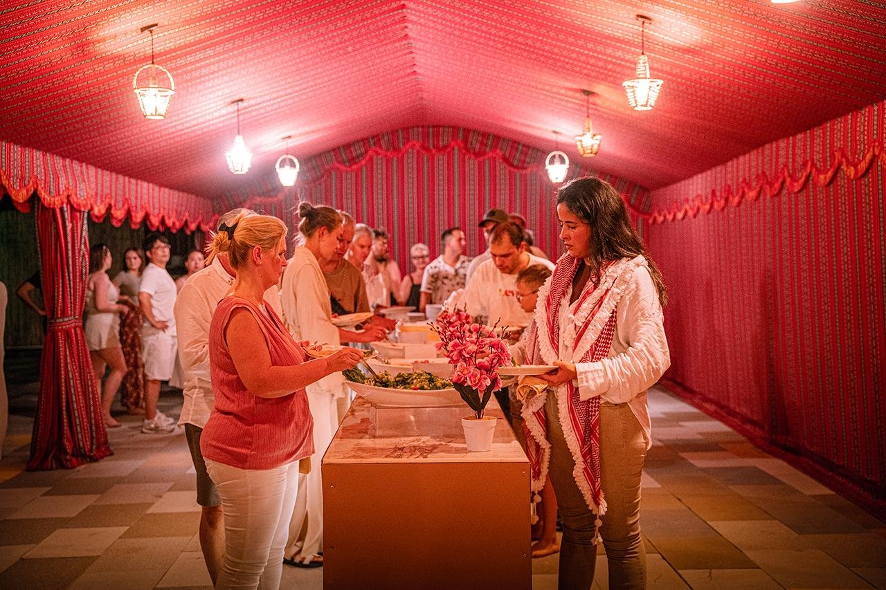 Abu Dhabi Desert Safari with BBQ Dinner & Live Entertainment