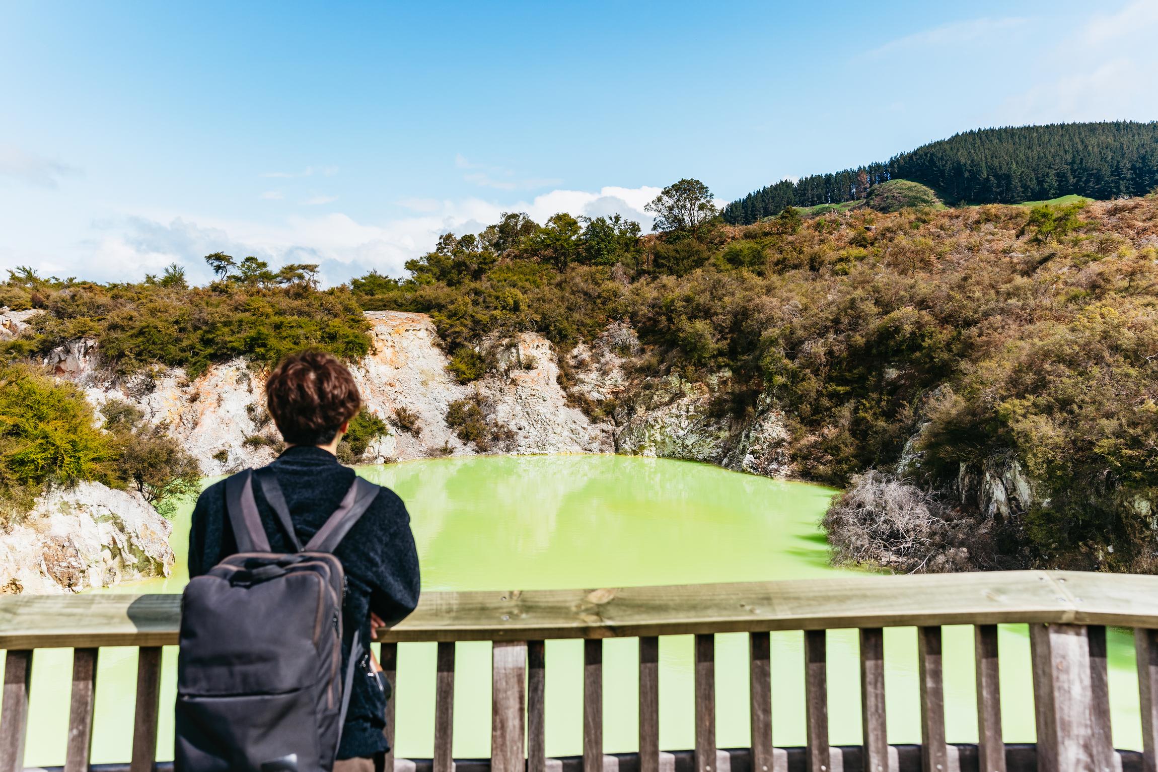 Wai-O-Tapu Thermal Wonderland Rotorua — Champagne Pool and Artist's Palette — image 3