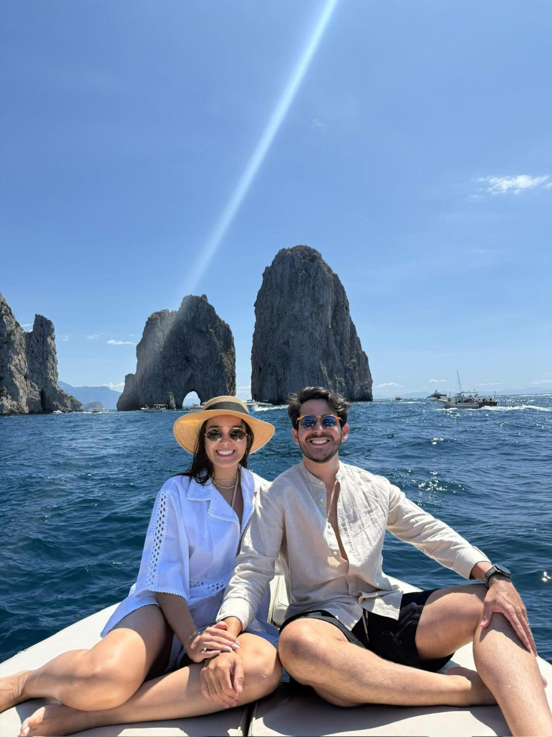 Capri Private Boat Tour: Faraglioni, Sea Caves & Swimming Stops