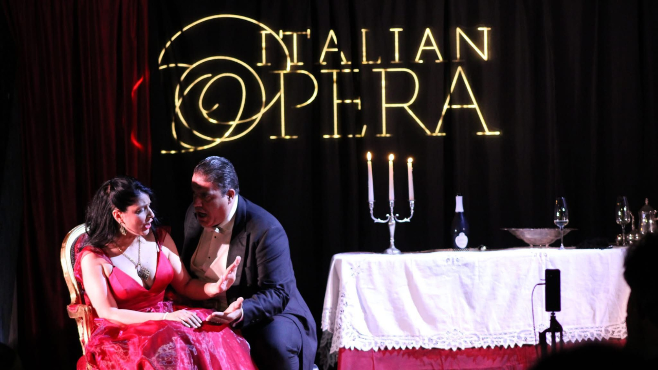 Live Opera Performance at Taormina’s Nazarena Garden Theatre