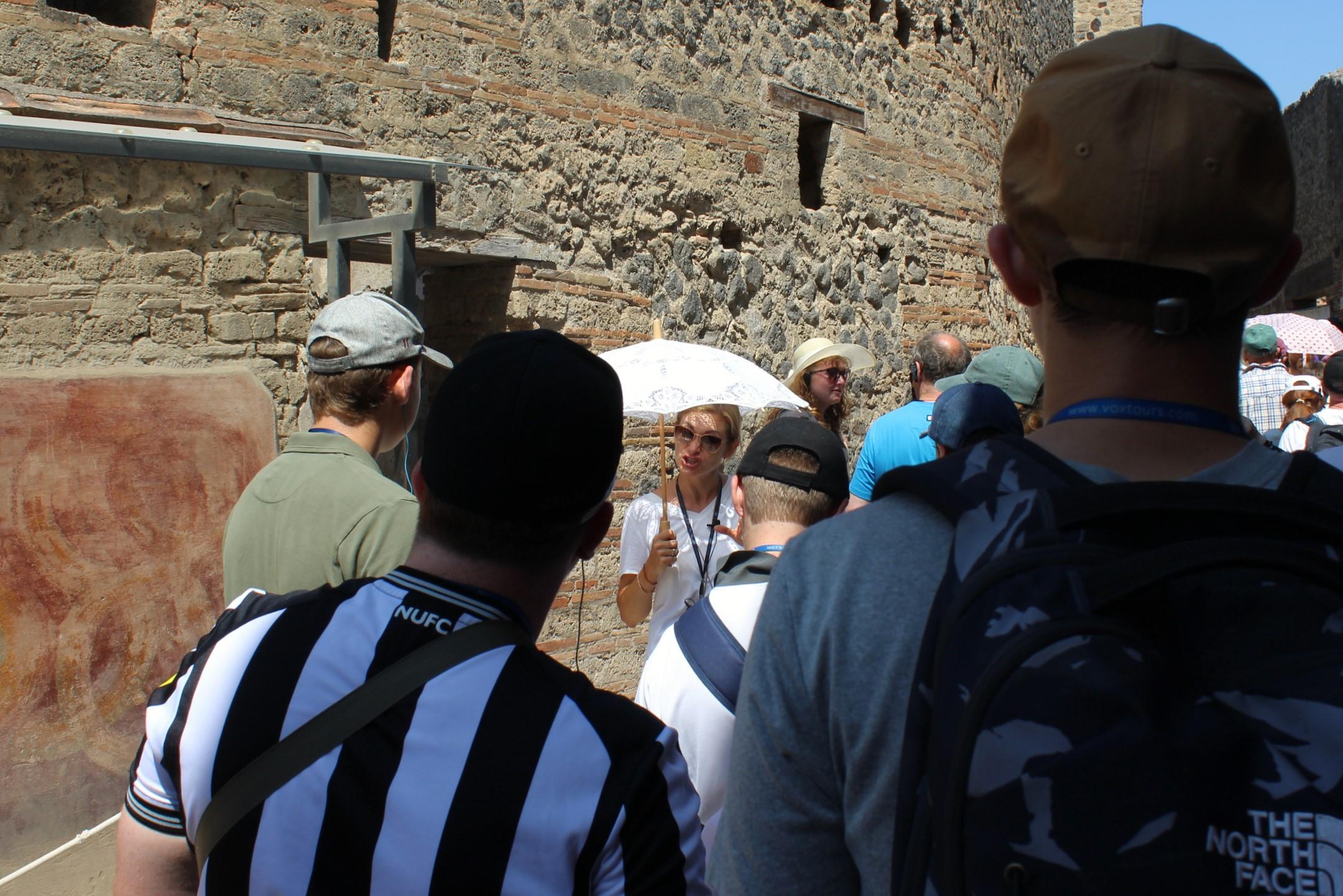 From Naples: Pompeii and Vesuvius Tour with Lunch Included - Mount Vesuvius crater tour and Bay of Naples views