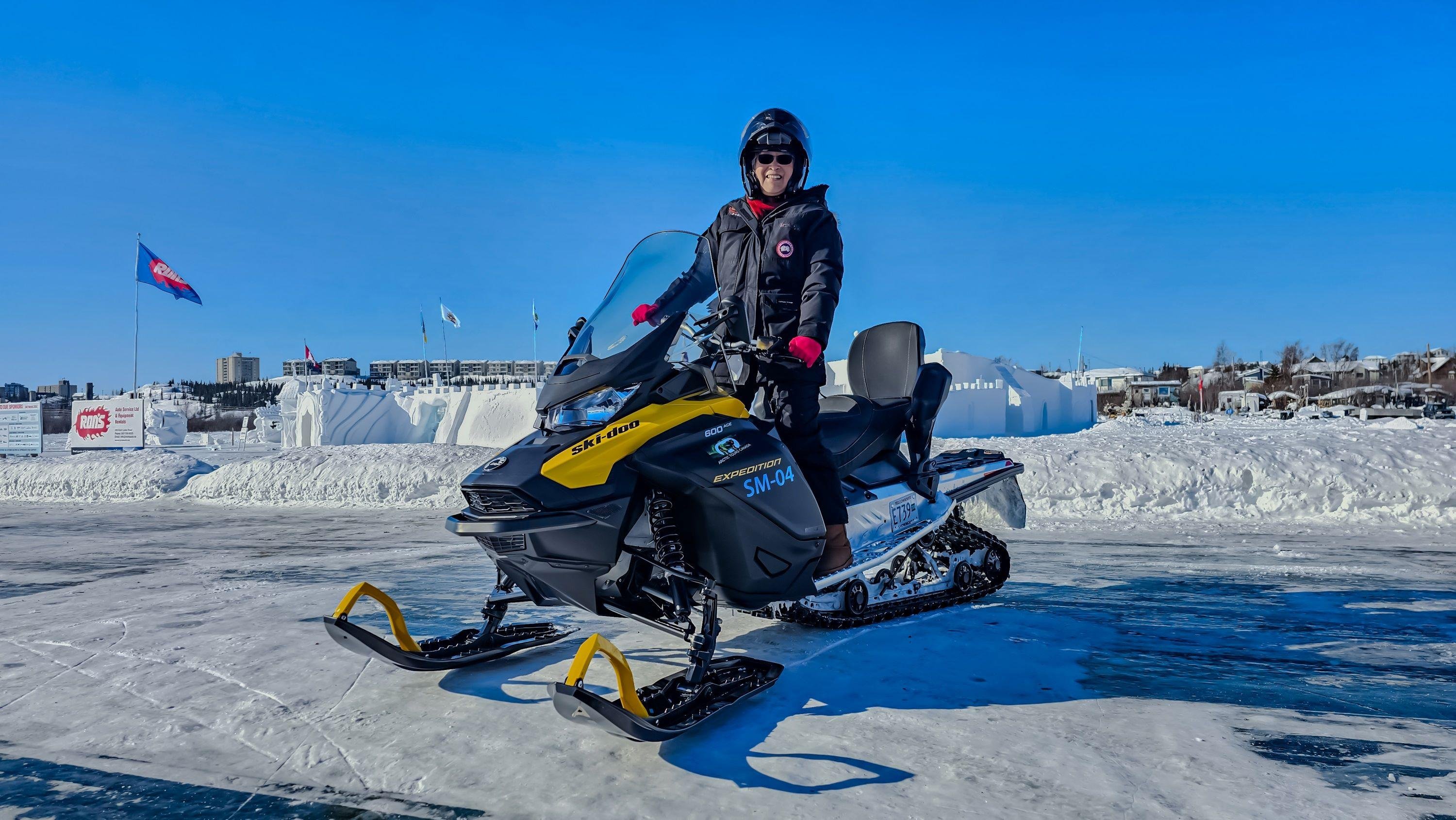 Yellowknife Ice Cave & Snowmobile Adventure