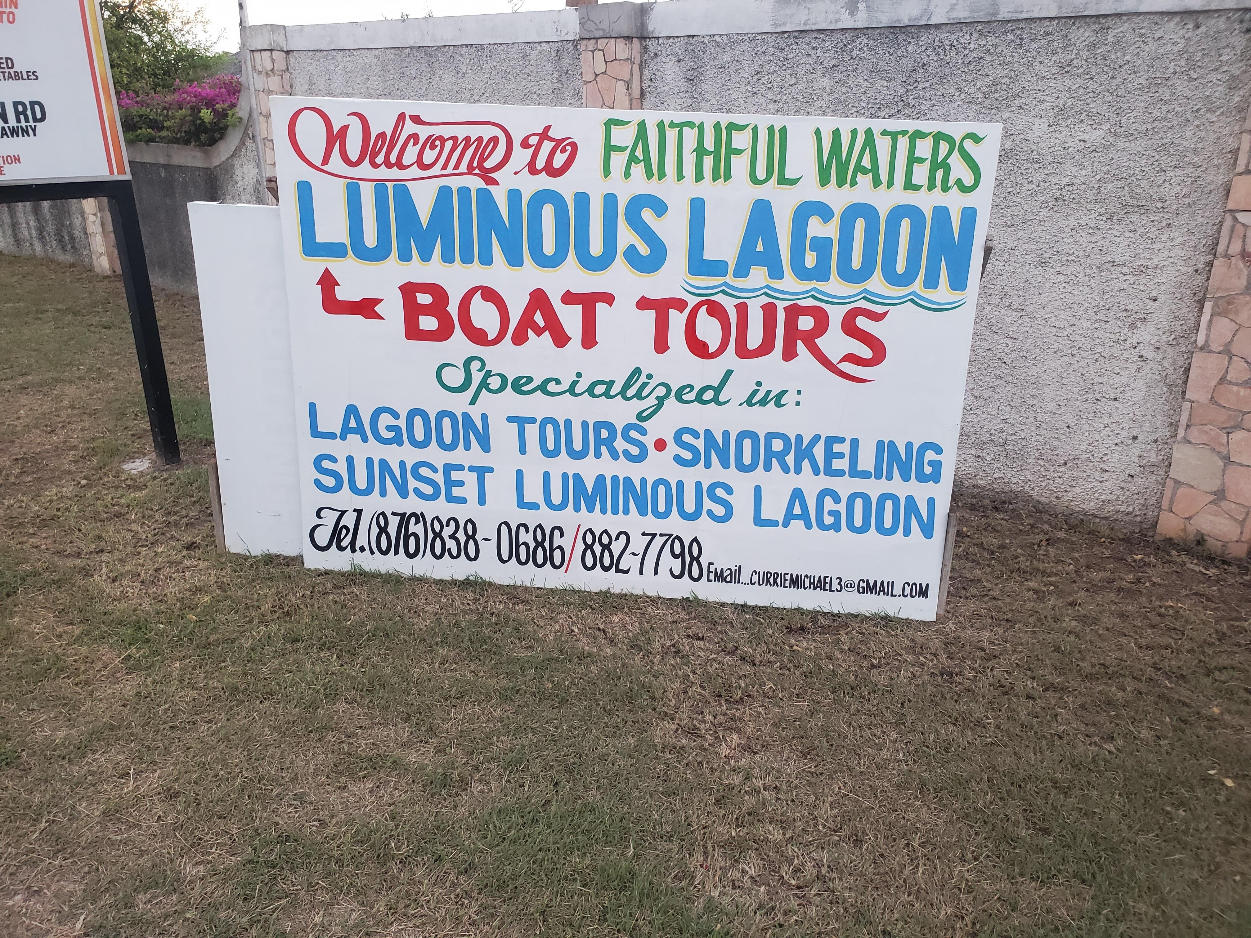 Falmouth Luminous Lagoon Evening Boat Excursion