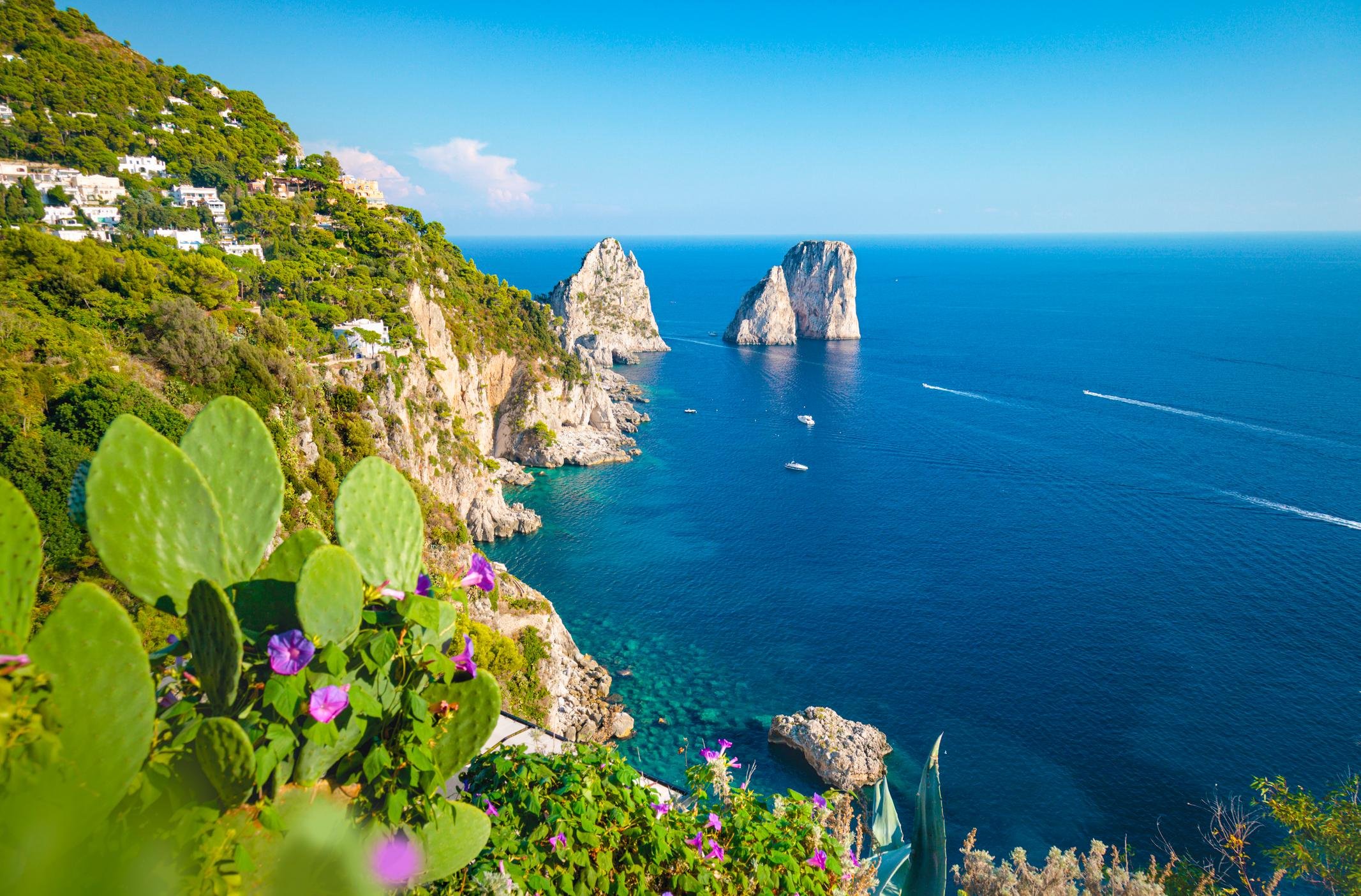 Capri, Anacapri & Blue Grotto Private Day Tour from Naples