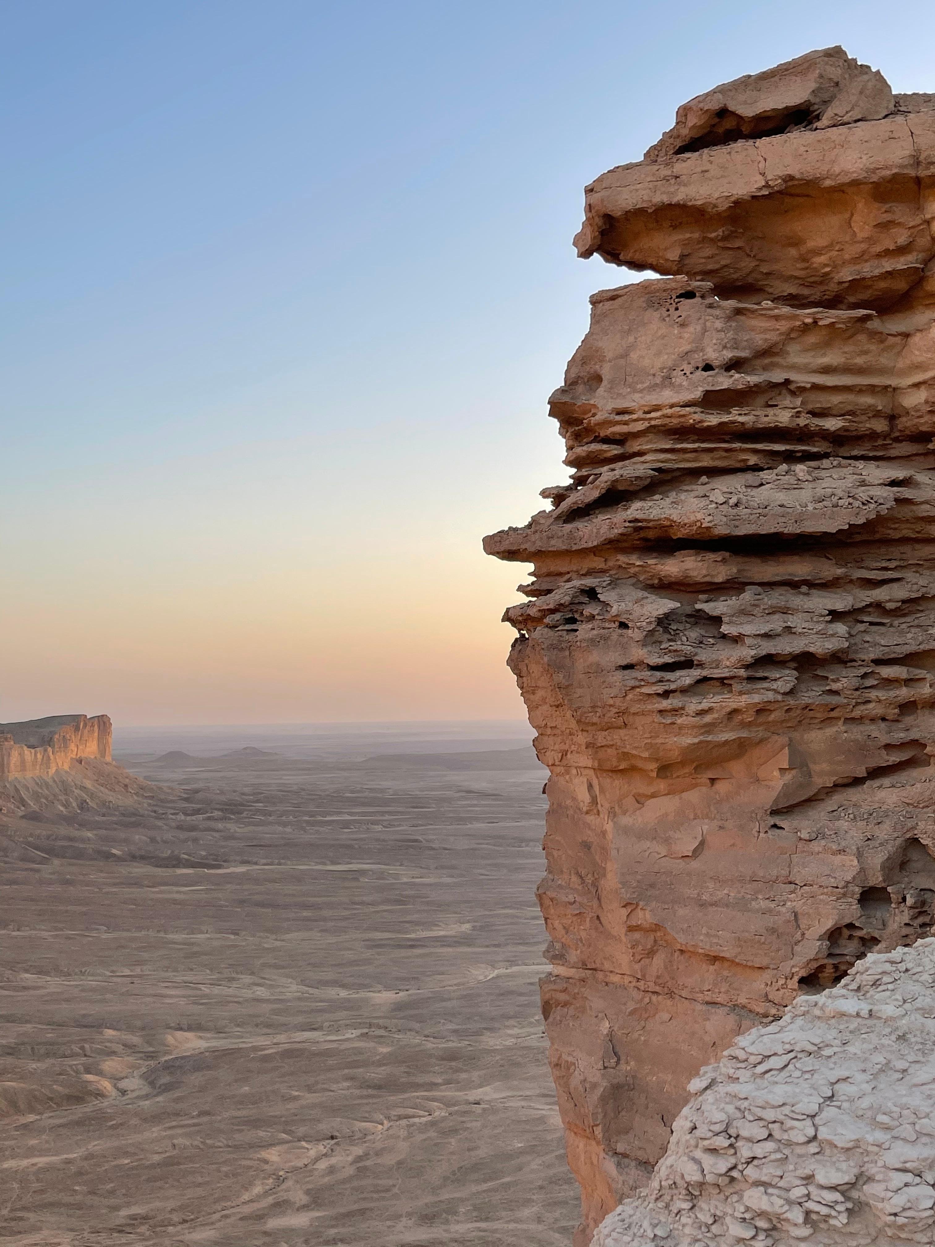 Private Edge of the World Expedition from Riyadh