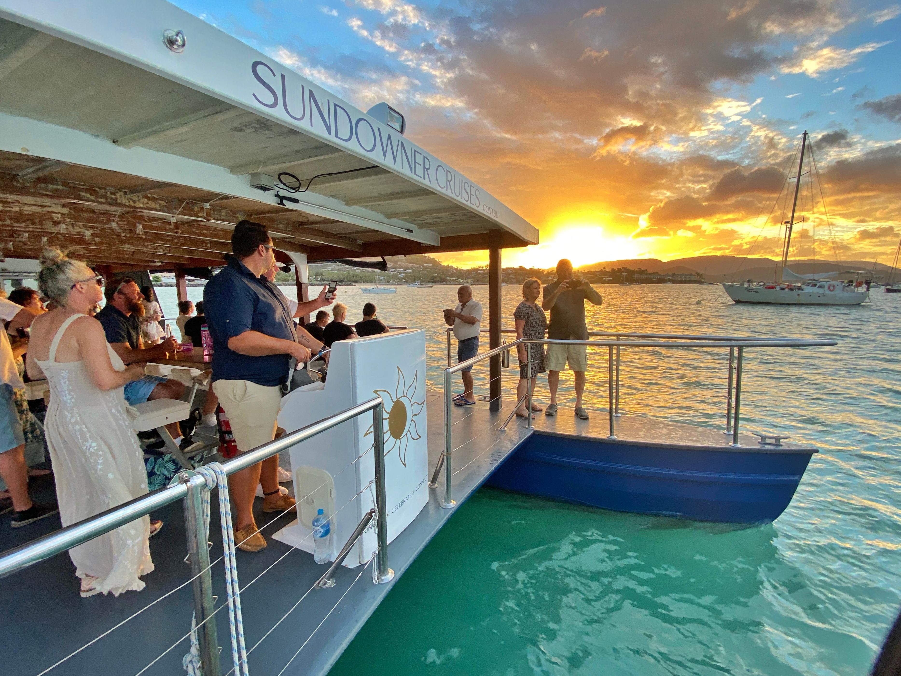 Airlie Beach Sunset Catamaran Cruise with Sparkling Wine