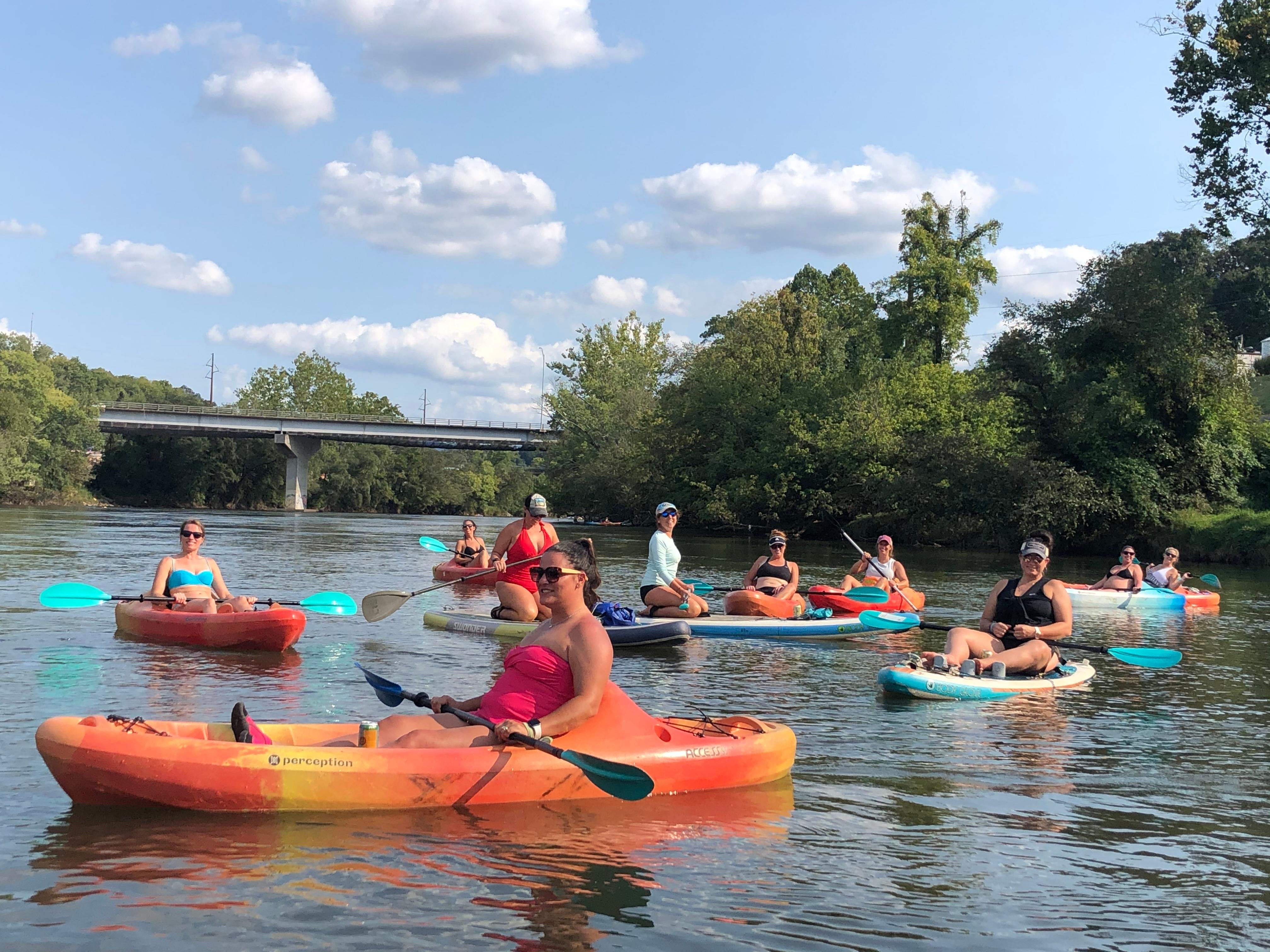 French Broad River Kayak & Brewery Tour