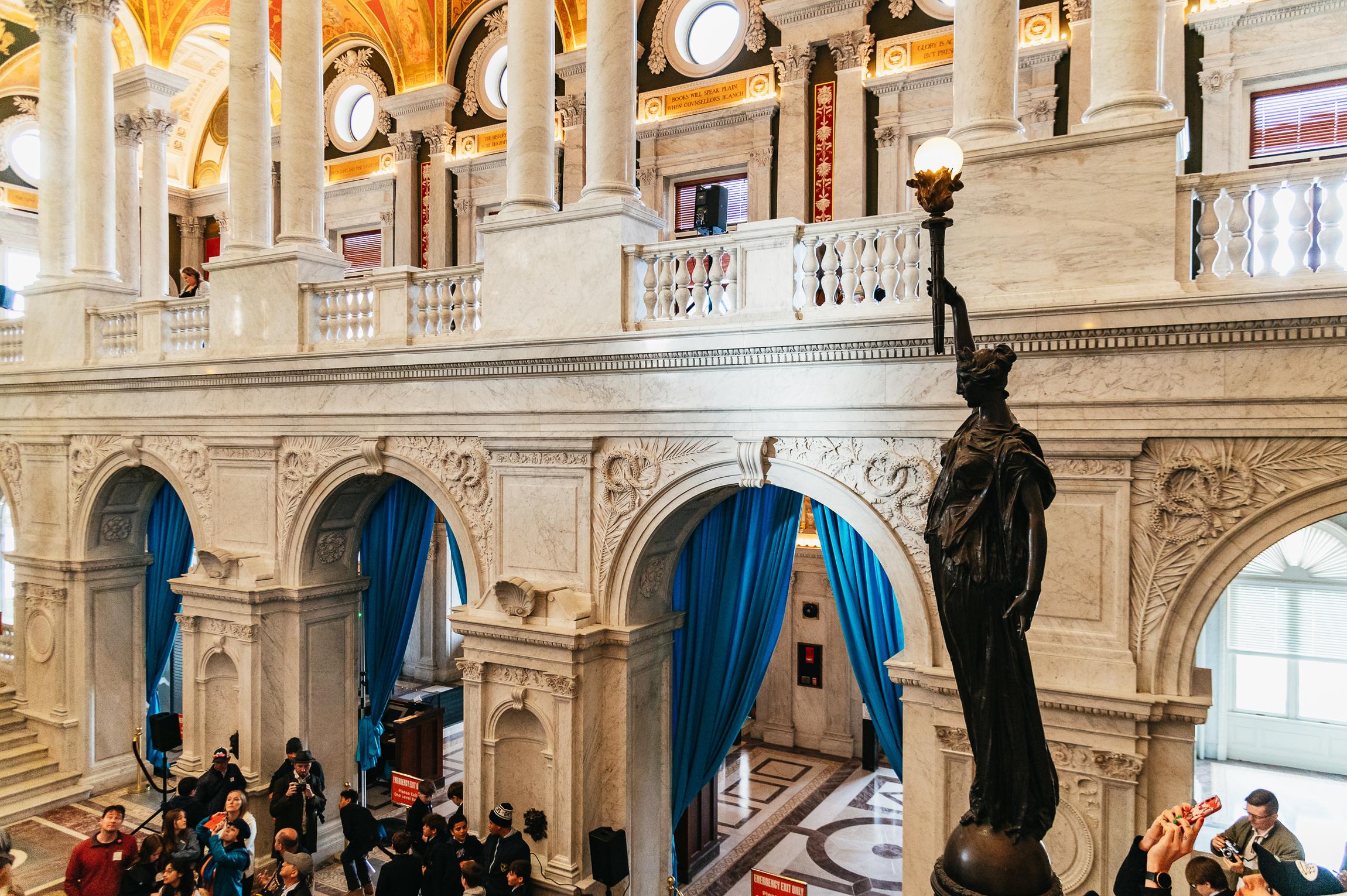 Library of Congress Thomas Jefferson Building tour Washington DC — image 11