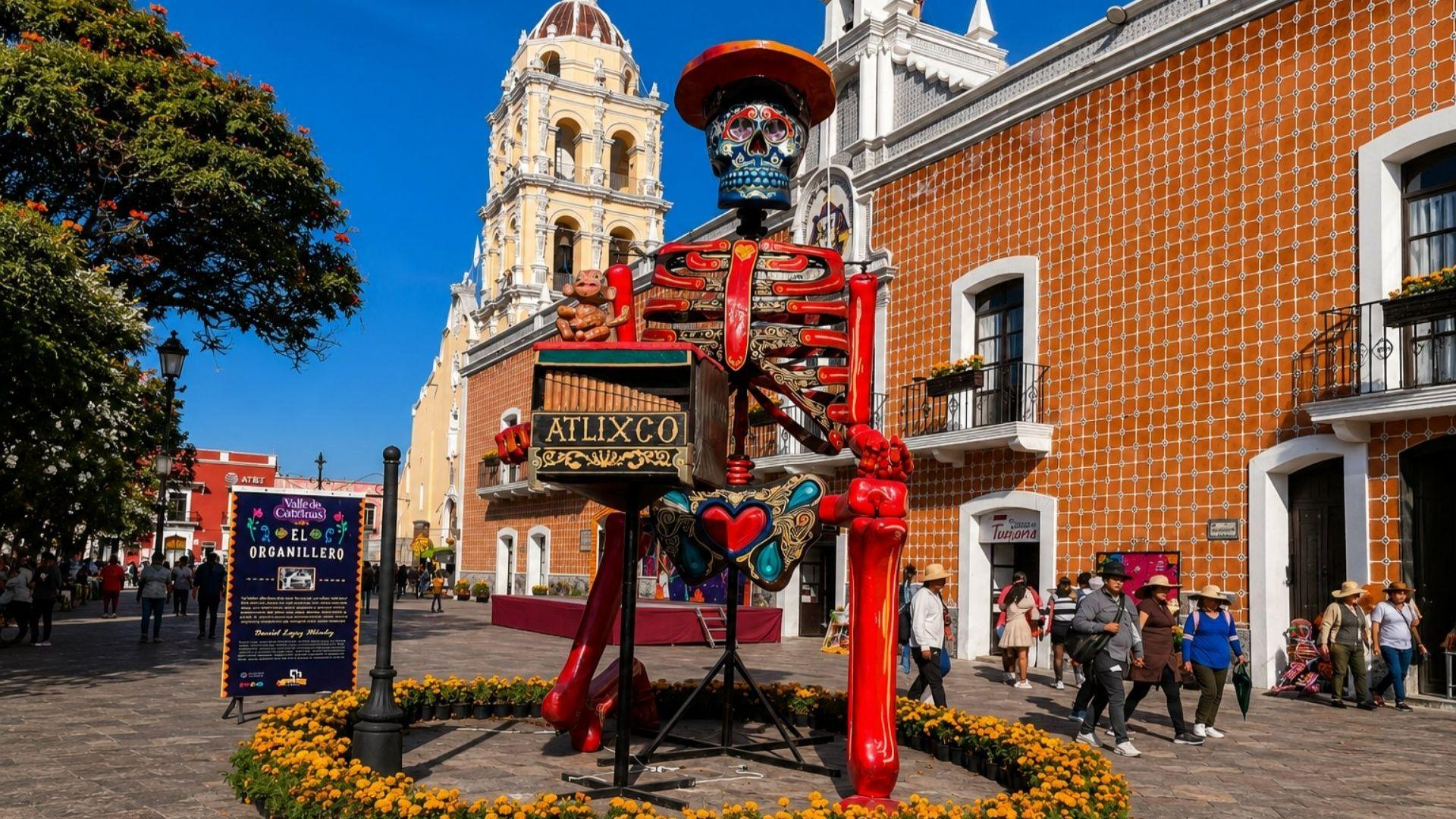 Day of the Dead: Cholula Pyramid, Atlixco & Valle de Catrinas