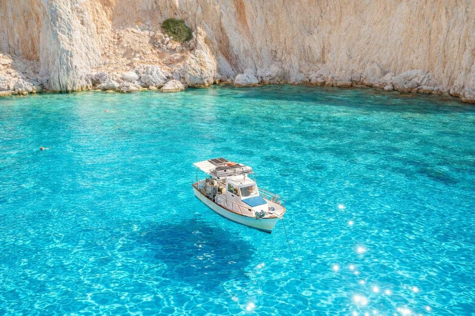 Private Morning Cruise: Pollonia to Polyaigos