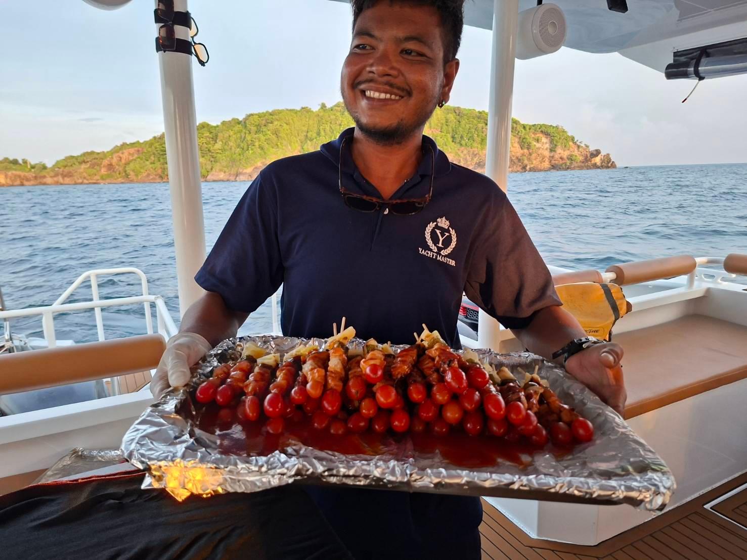 Phi Phi & 4 Islands Premium Sunset Catamaran Cruise