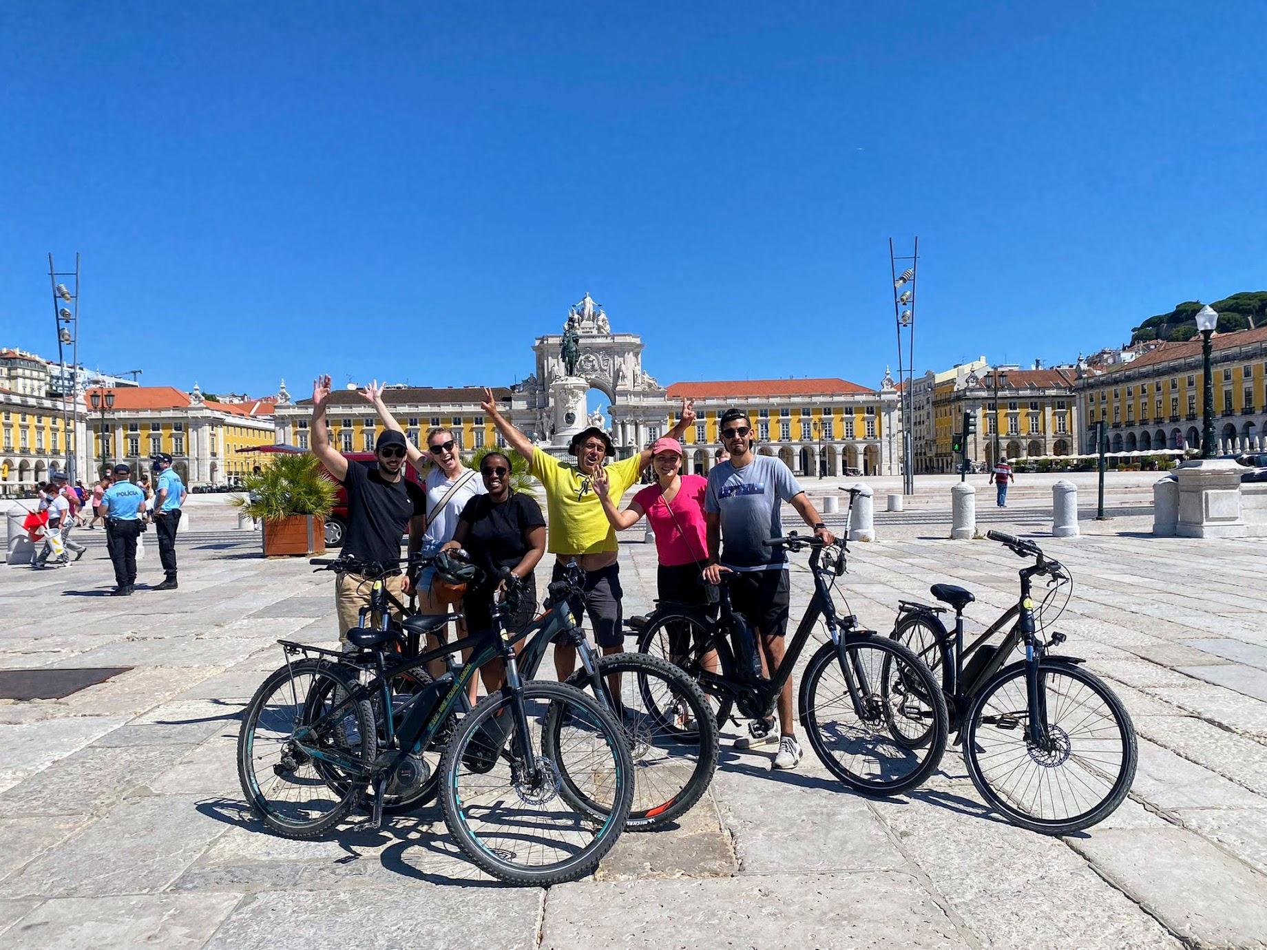 Lisbon City Center to Belém Guided Bike Tour