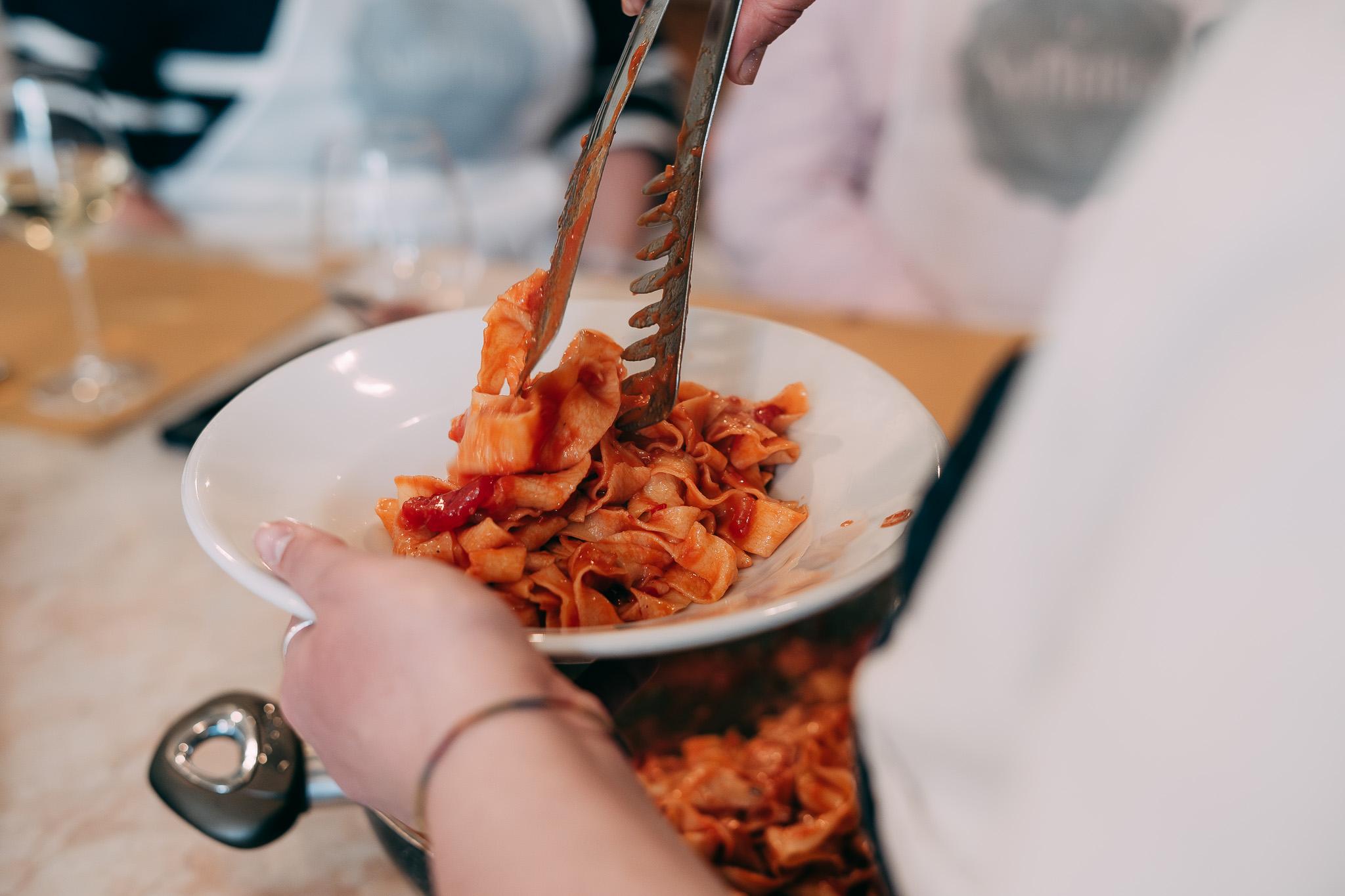 pasta making class in Verona — photo 16