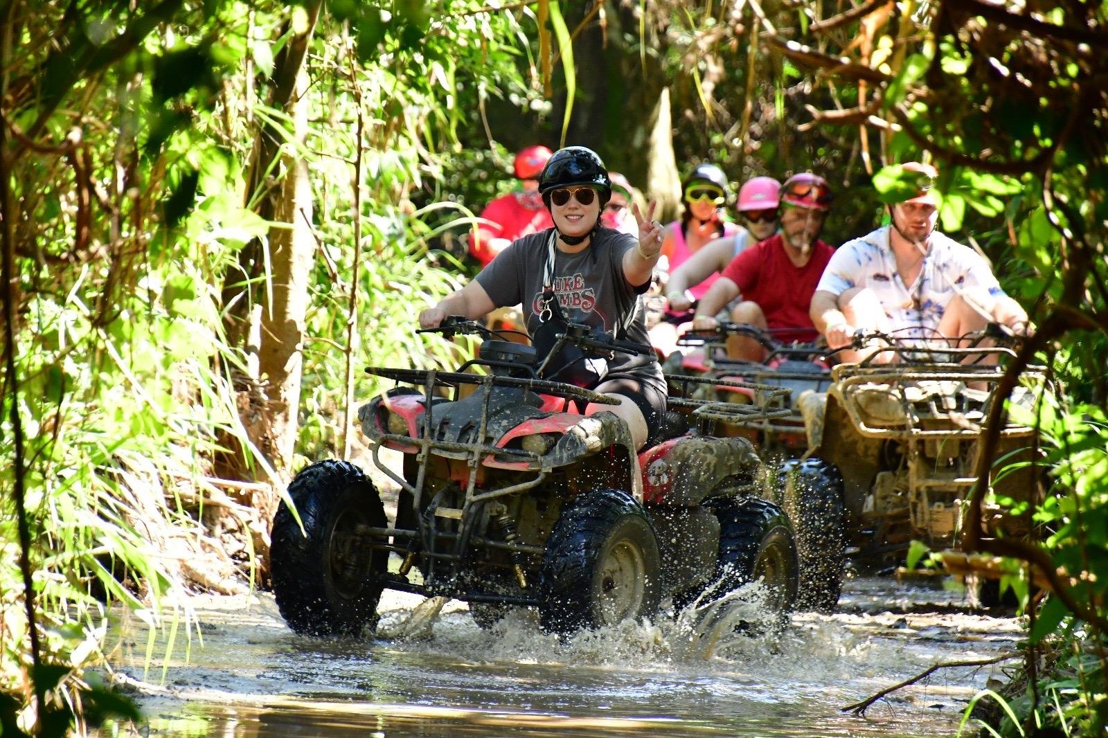 Roatan Wildlife Encounter, ATV Adventure & Beach Club Access