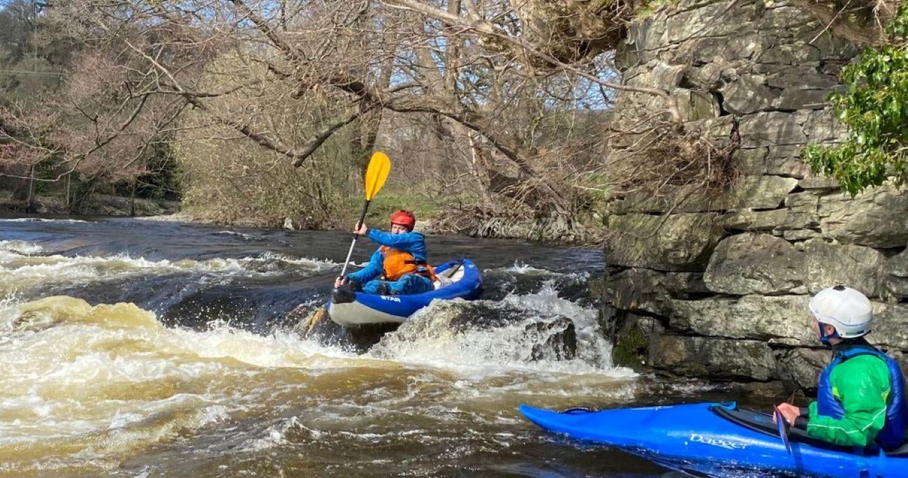 River Dee Whitewater Kayaking Experience