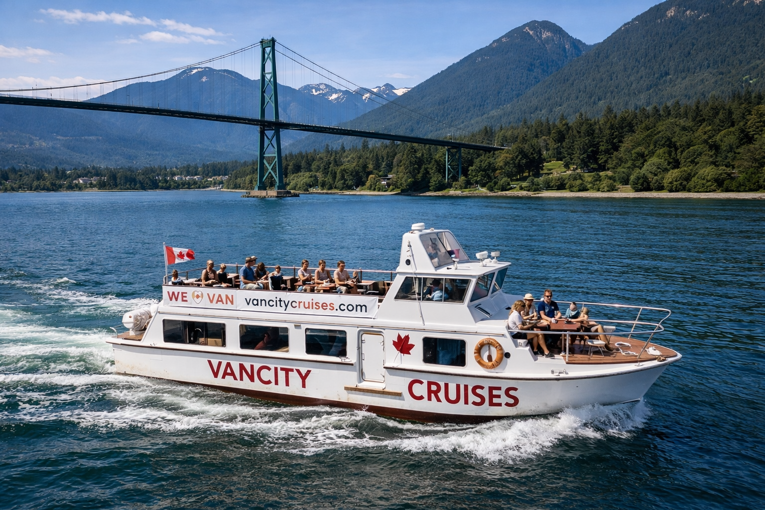 Vancouver Harbour & English Bay Small-Group Boat Cruise