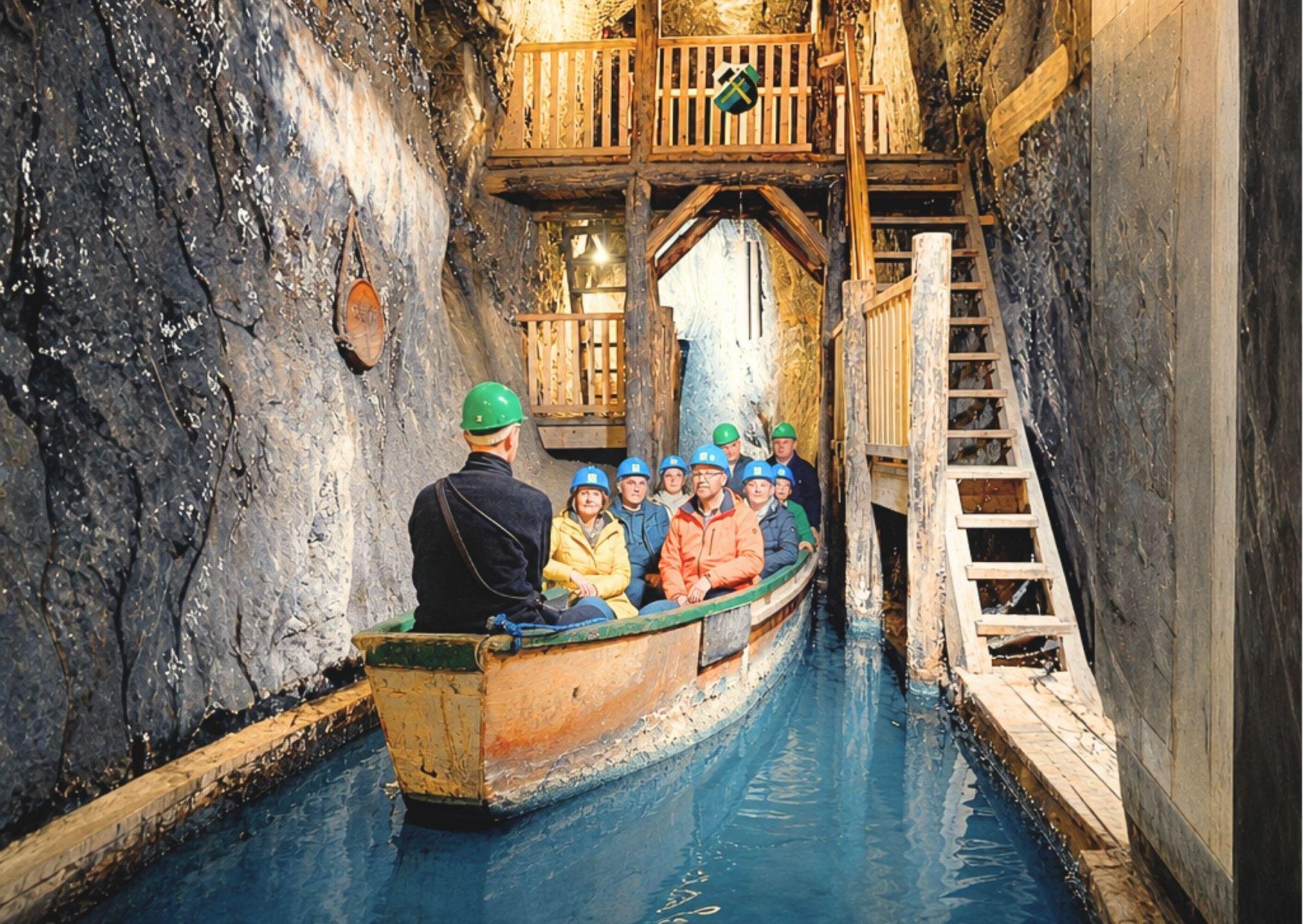 Bochnia Salt Mine Day Trip with Underground Train & Boat Ride