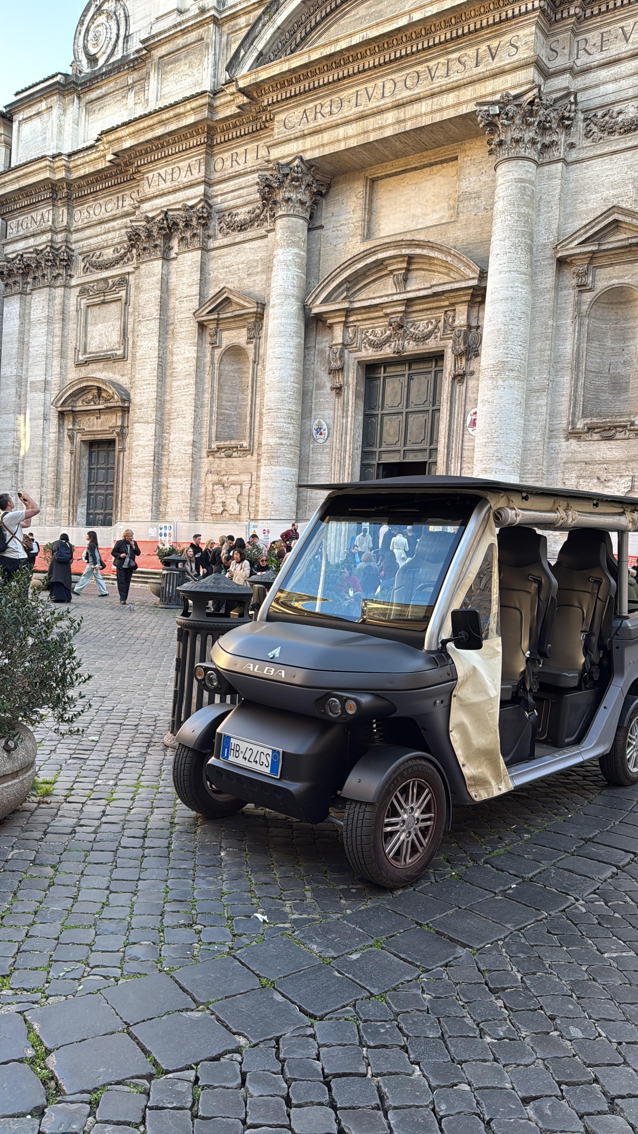 Rome private golf cart tour VIP electric cart imperial city — image 26
