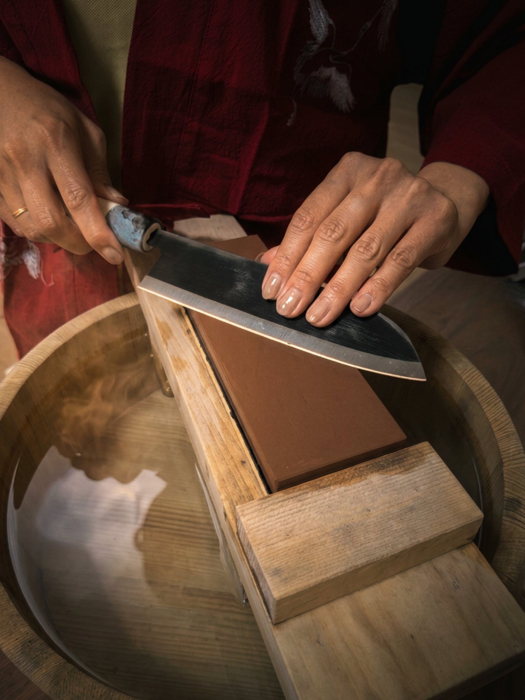 Narita: Sharpen Your Own Japanese Knife and Take It Home